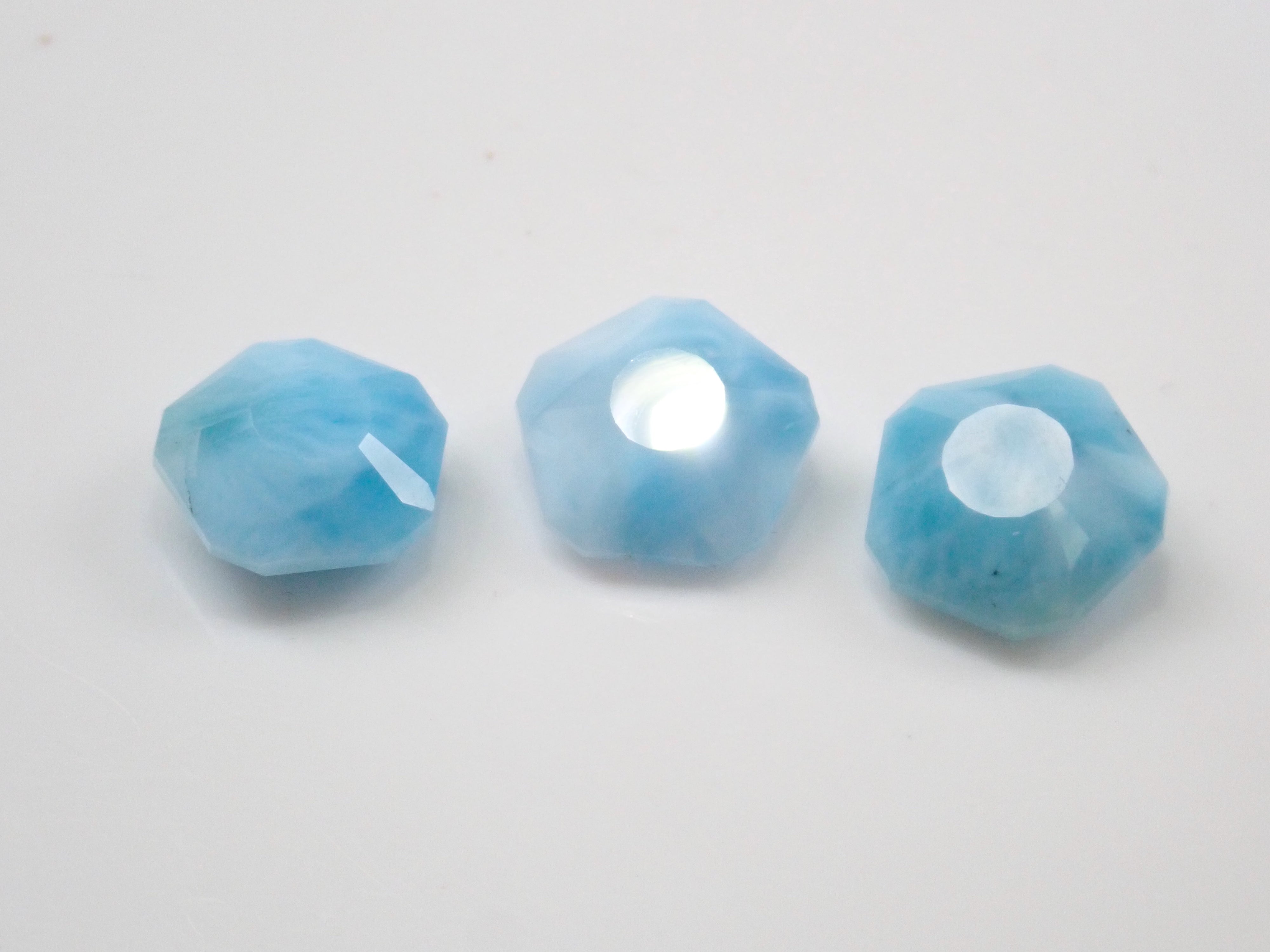 《限量3石》 [桑傑先生] 多明尼加共和國 1 石 Larimar 散裝 《多買有折扣》