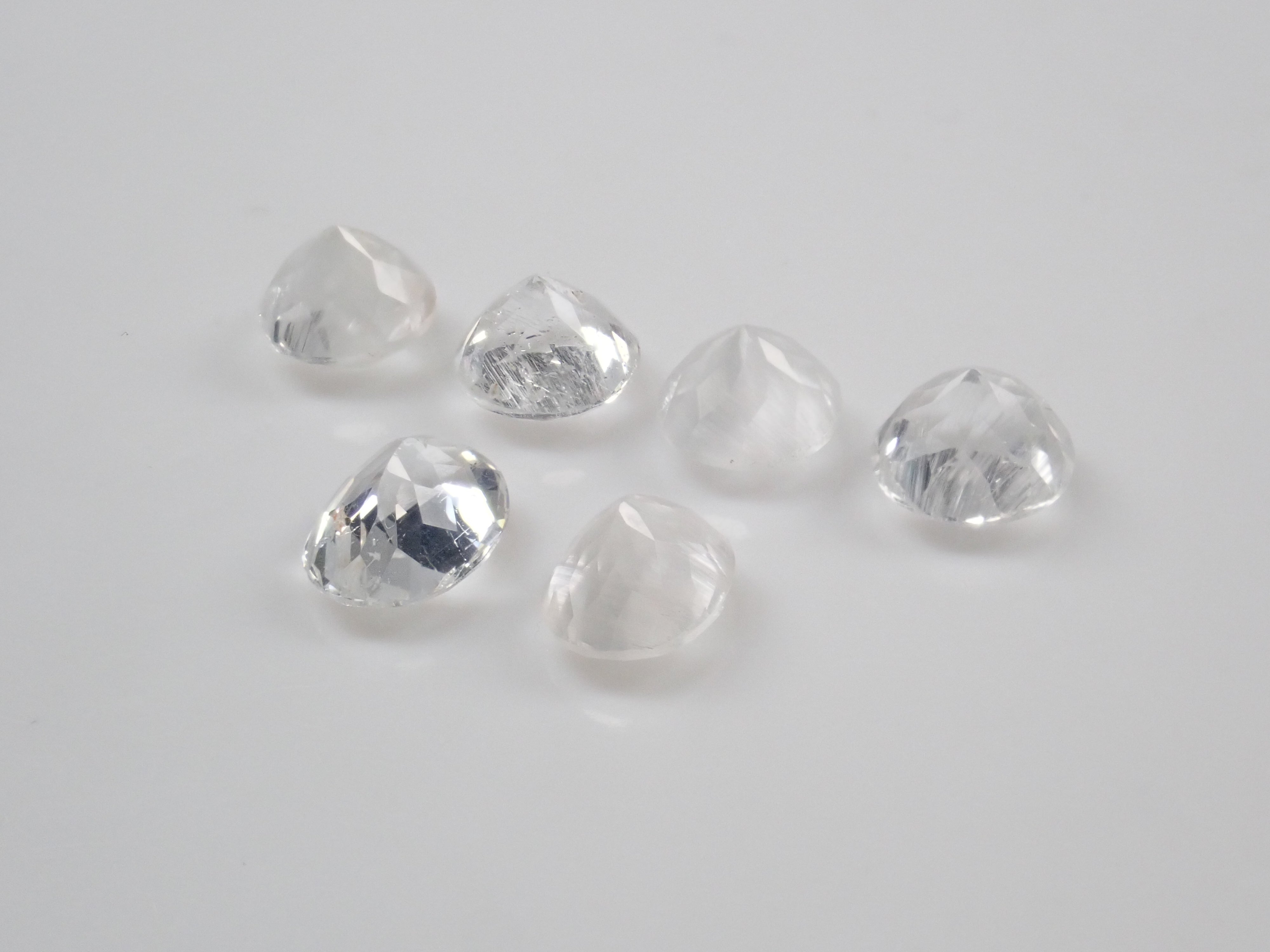 Limited to 6 stones: 1 loose Madagascar needle-in topaz (average 1.8 carats) Multiple purchase discounts available