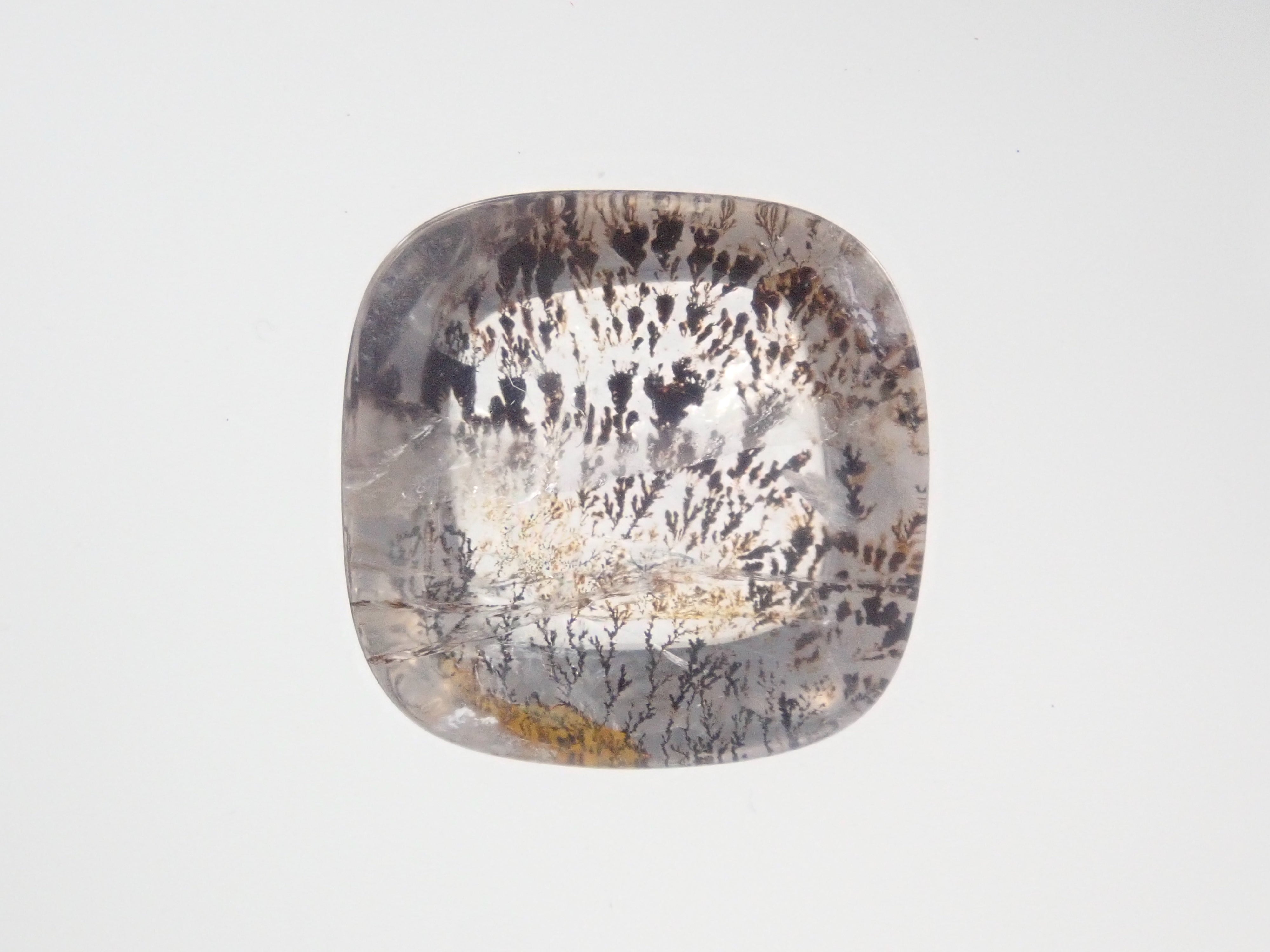 [On sale from 10pm on 2/23] [Limited to 4 stones] [New in Tucson] 1 loose Brazilian dendritic quartz stone (average 4.5ct) [Multiple purchase discounts available]