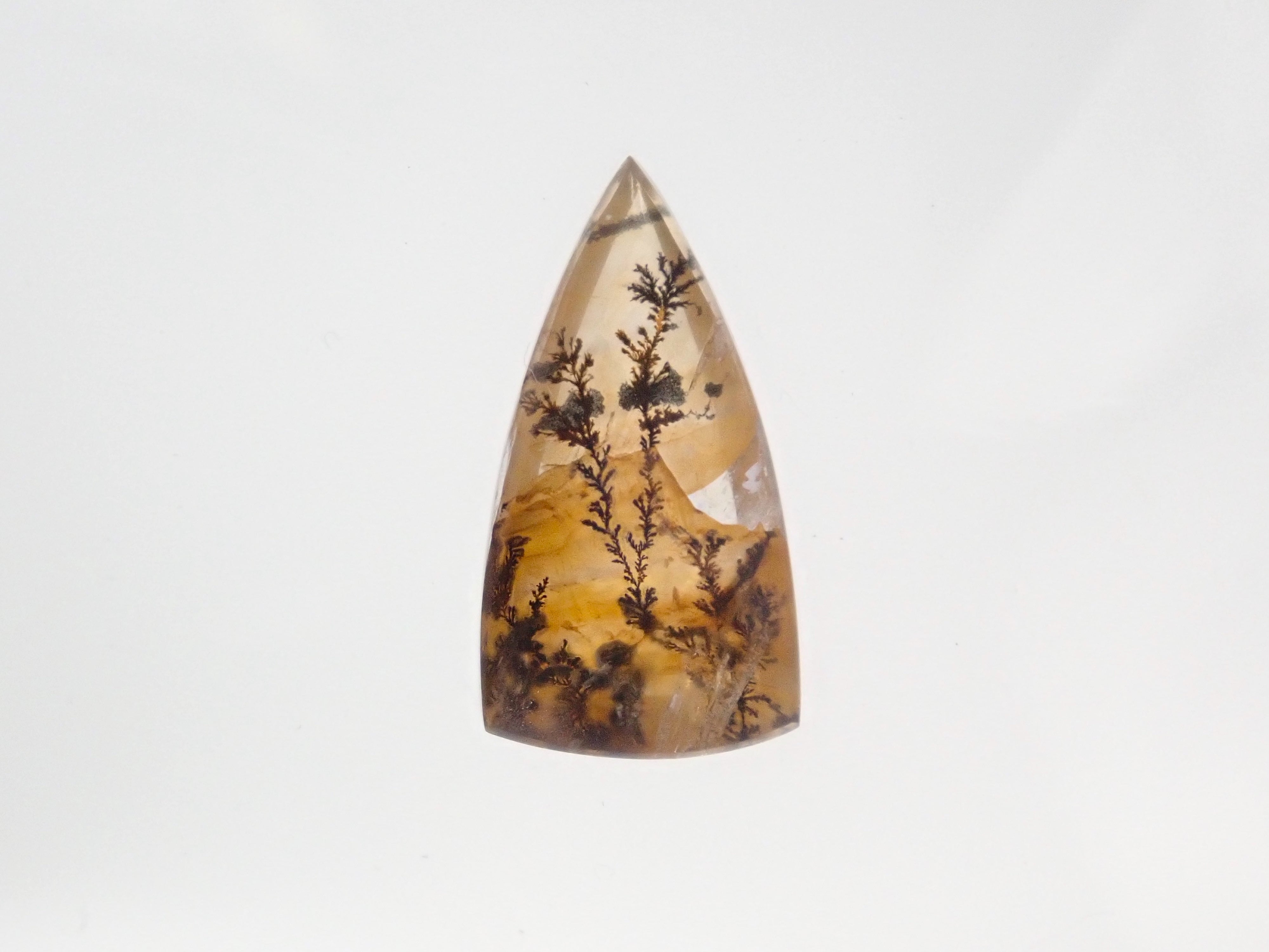 [On sale from 10pm on 2/23] [Limited to 4 stones] [New in Tucson] 1 loose Brazilian dendritic quartz stone (average 4.5ct) [Multiple purchase discounts available]