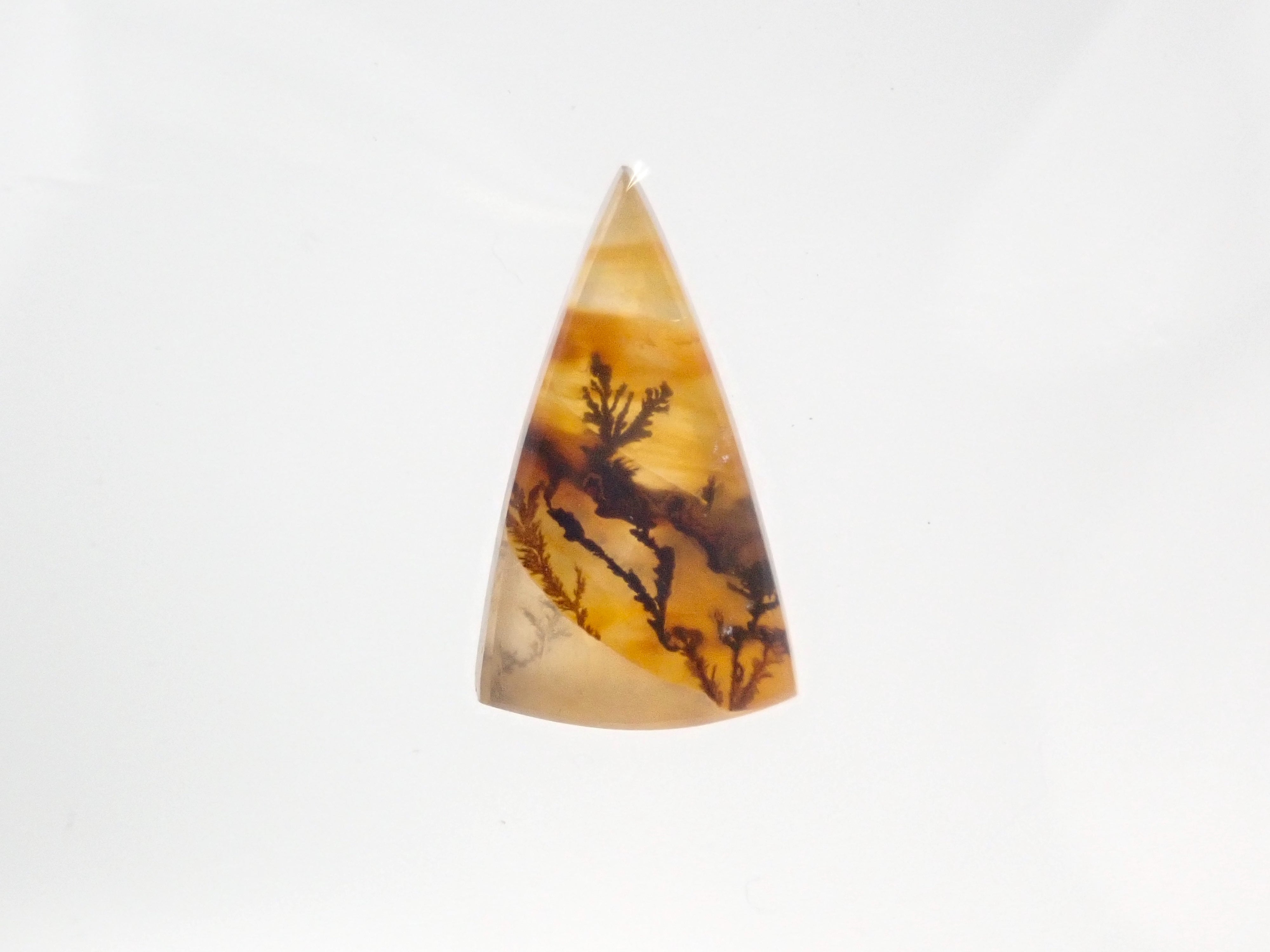 [On sale from 10pm on 2/23] [Limited to 4 stones] [New in Tucson] 1 loose Brazilian dendritic quartz stone (average 4.5ct) [Multiple purchase discounts available]