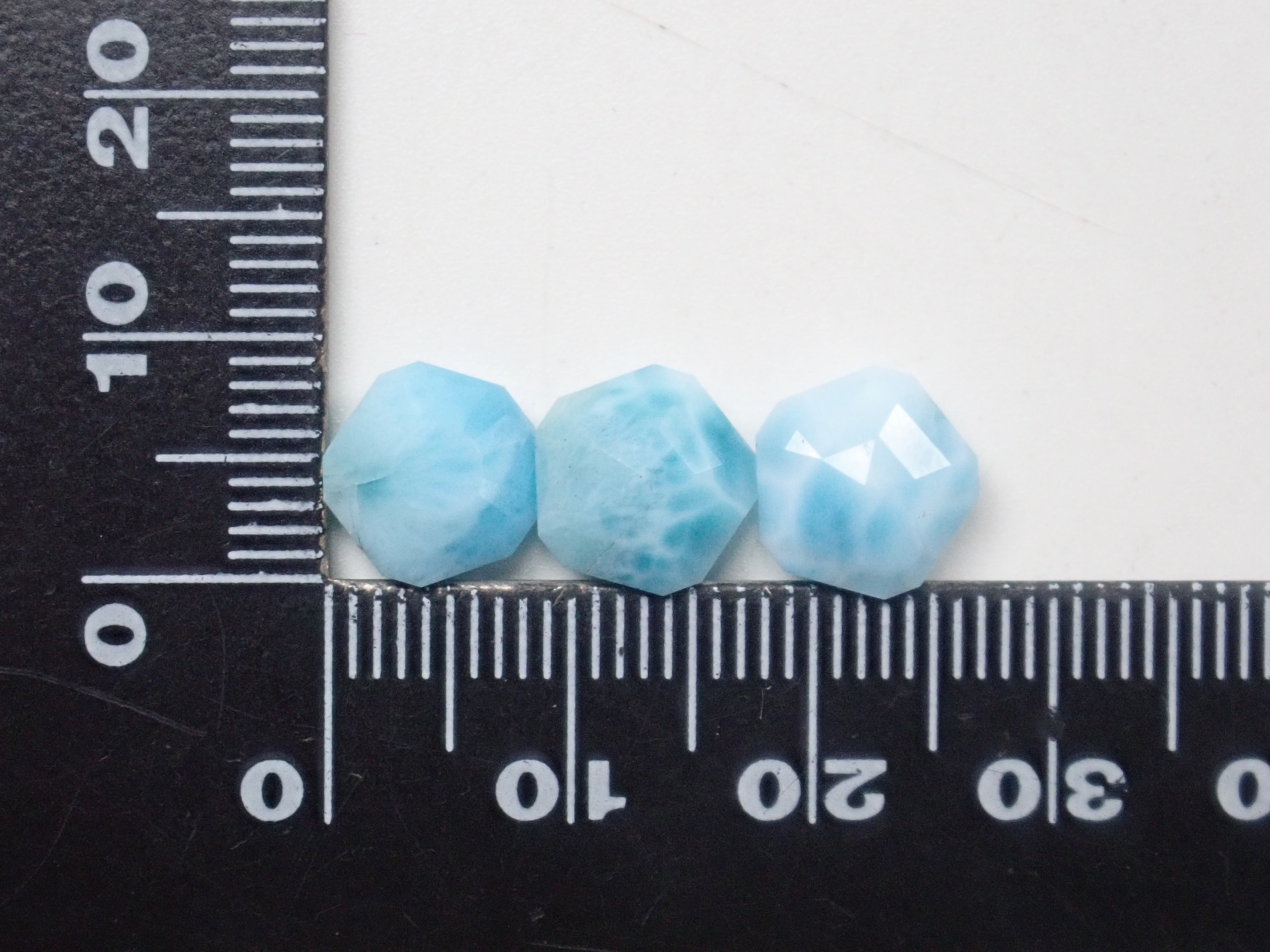 Limited to 3 stones [Mr. Sanje] Dominican Republic Larimar 1 stone loose [Multiple purchase discount available]