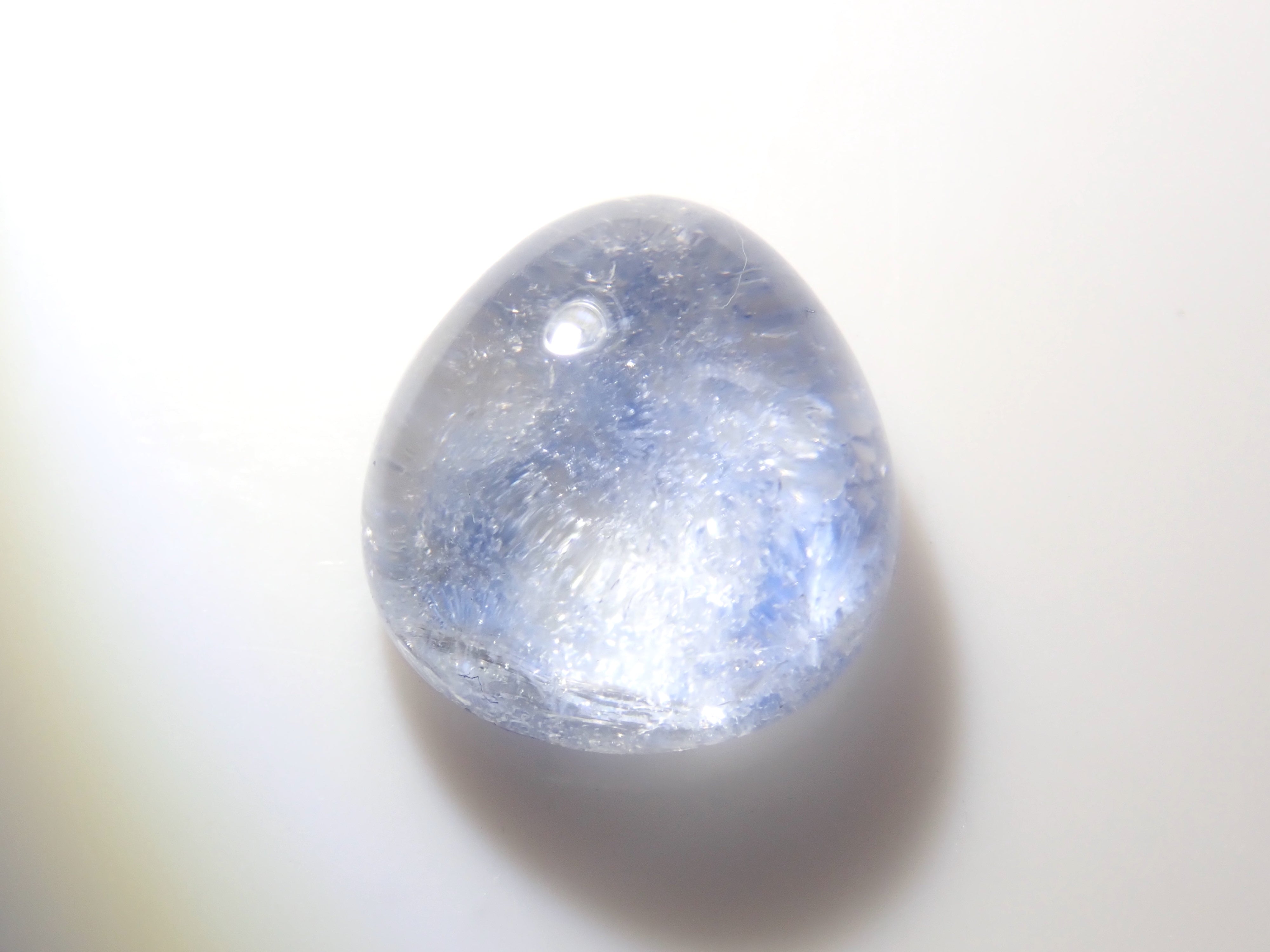 Limited to 5 stones: Brazilian Dumortierite in Quartz 1 loose stone. Discounts available for multiple purchases.