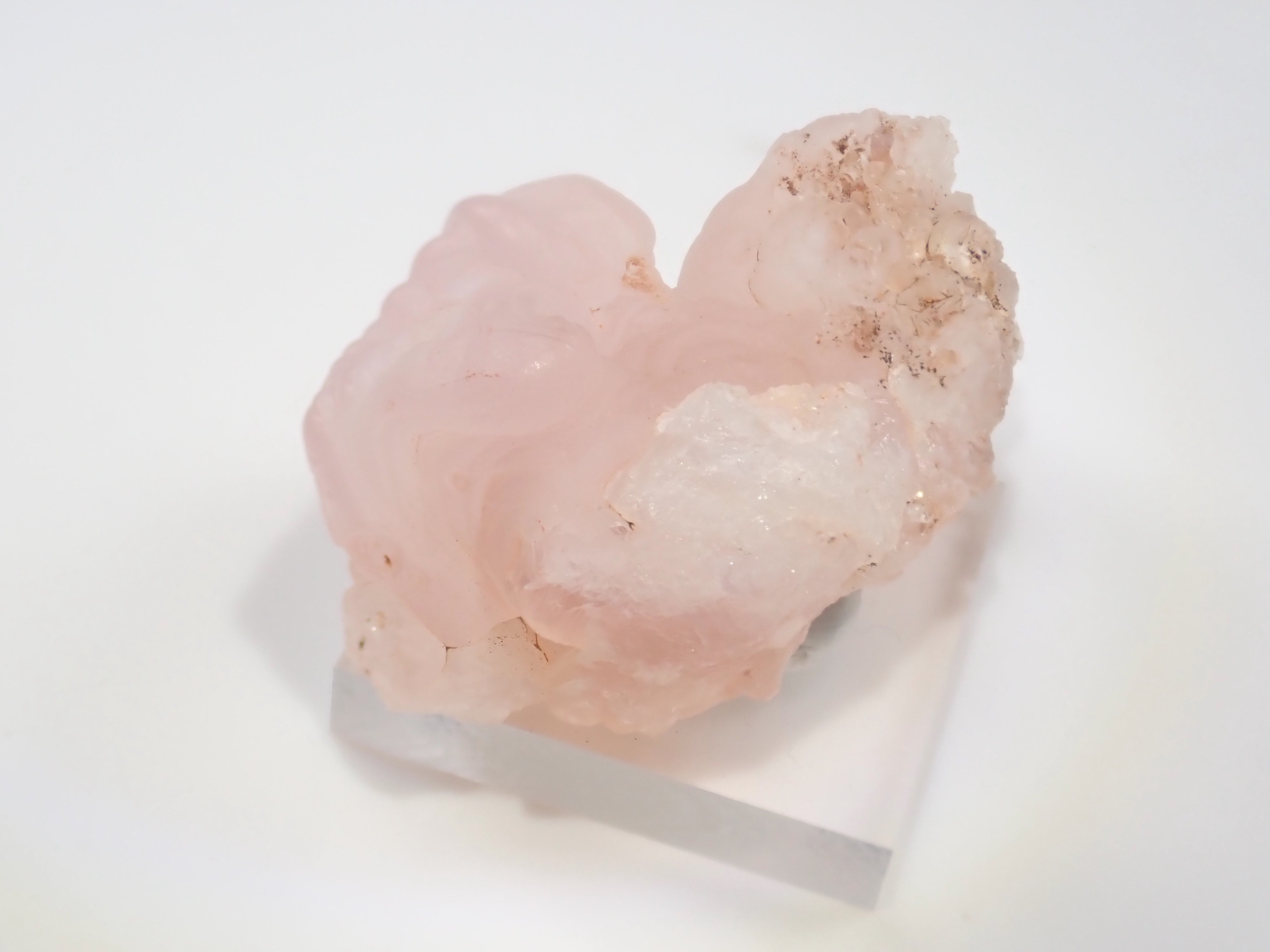 American pink chalcedony rough stone 152.261ct