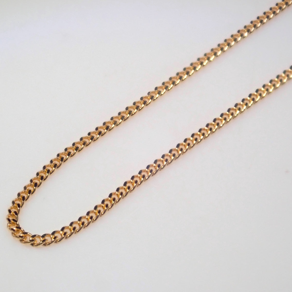 K18 Yellow Gold Kihei Chain Necklace 1.0mm/1.6g [40cm]