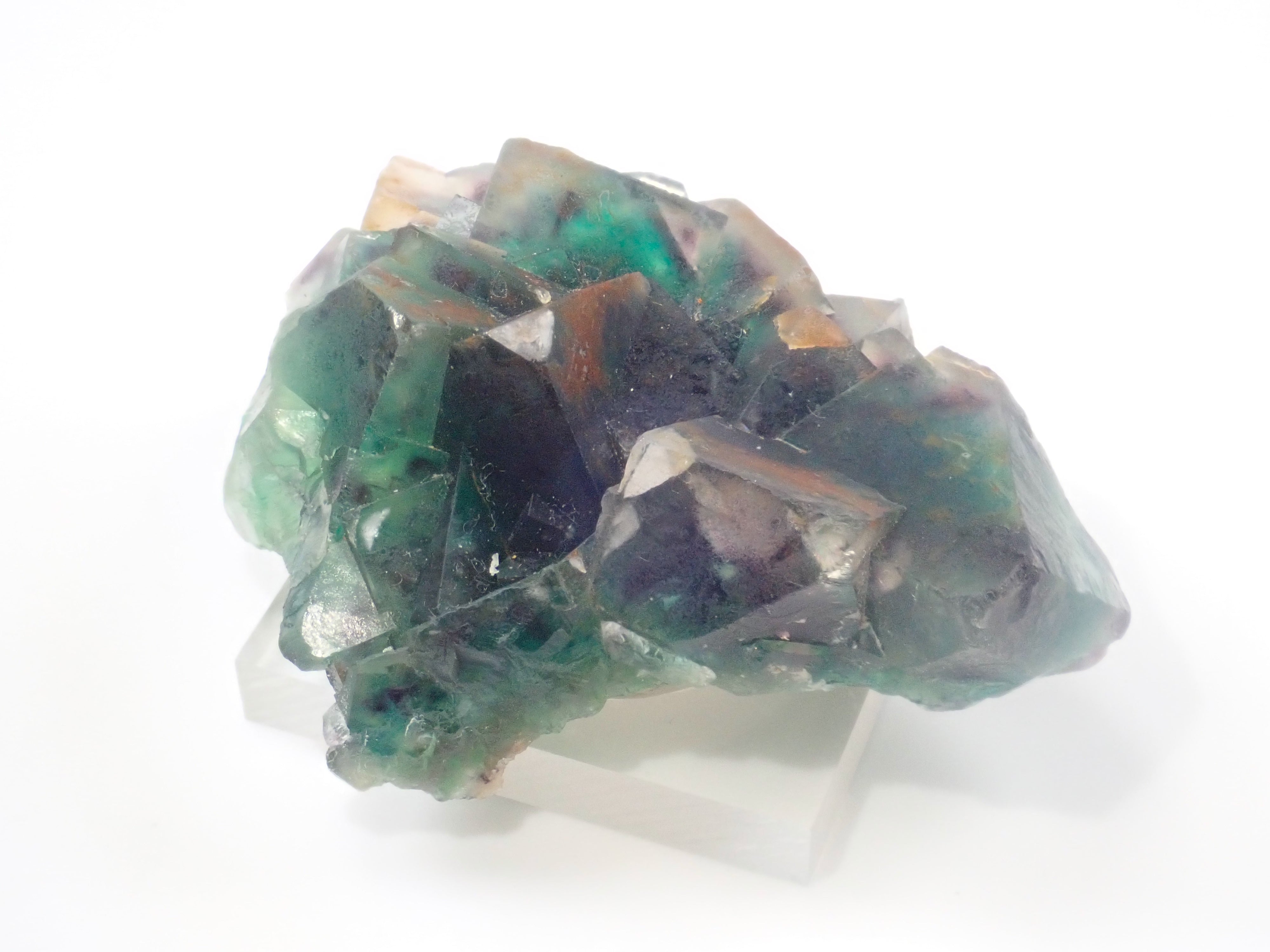 Fluorite rough stone from Namibia 5.0 x 6.3 x 2.0cm