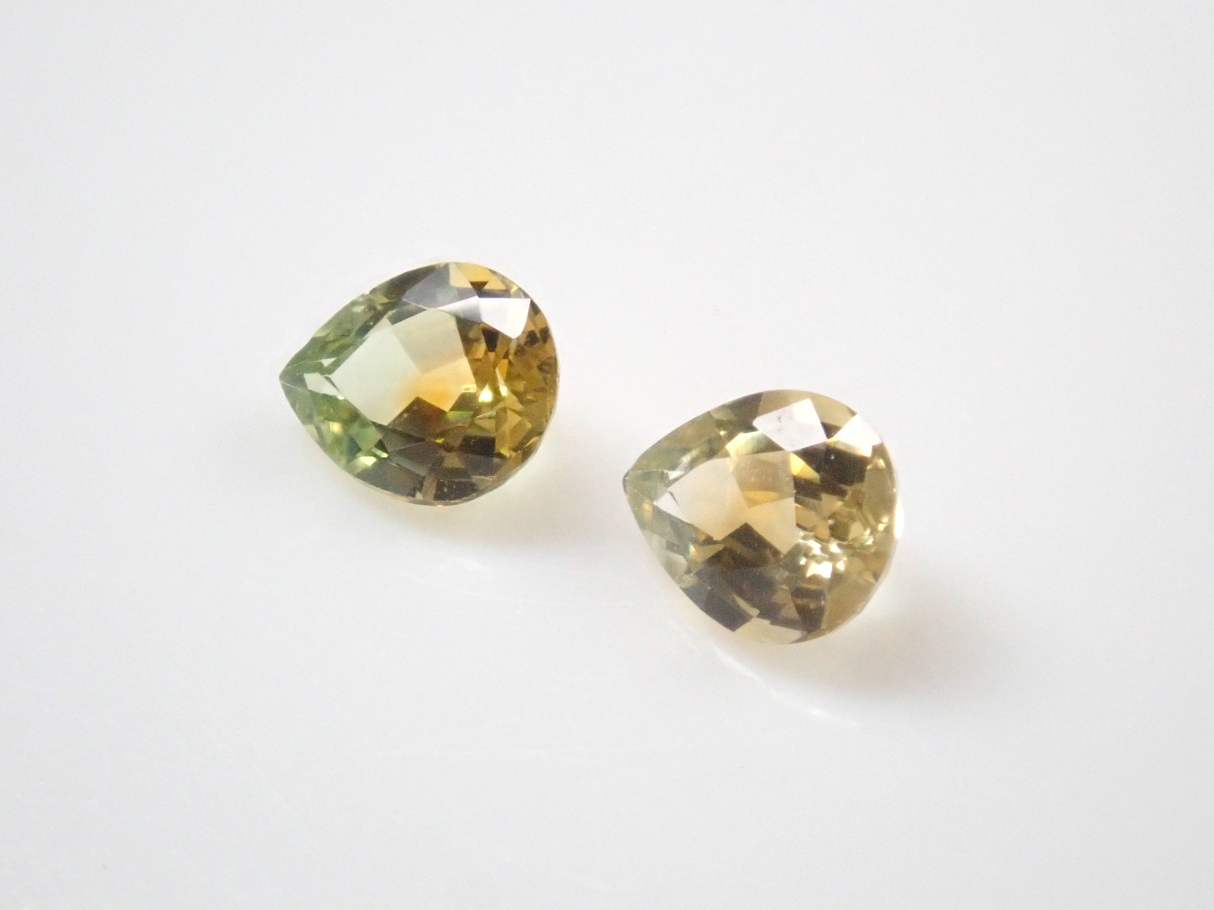 Montana Sapphire 2-Stone Loose Stone Set (Yellow Sapphire) {Multiple Purchase Discounts Available} 