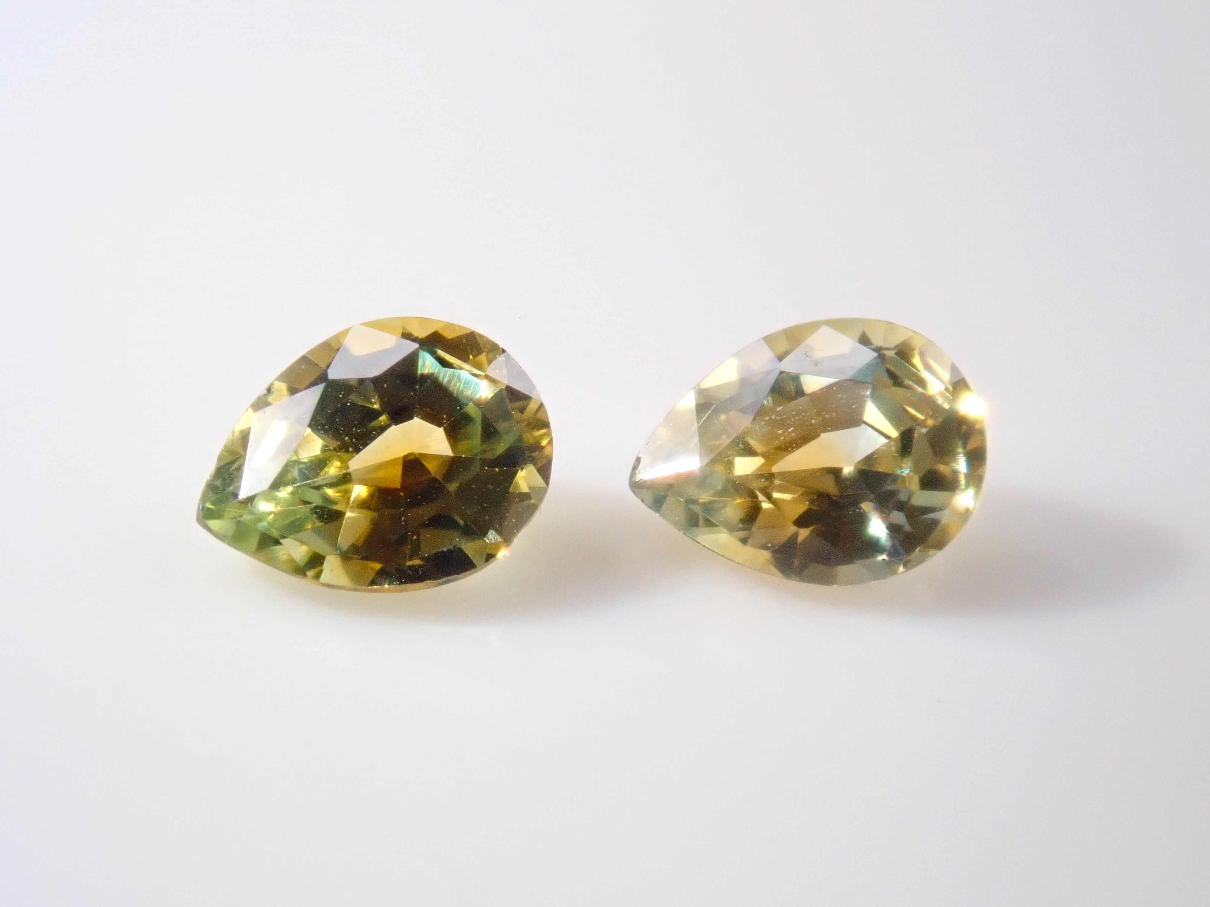 Montana Sapphire 2-Stone Loose Stone Set (Yellow Sapphire) {Multiple Purchase Discounts Available} 