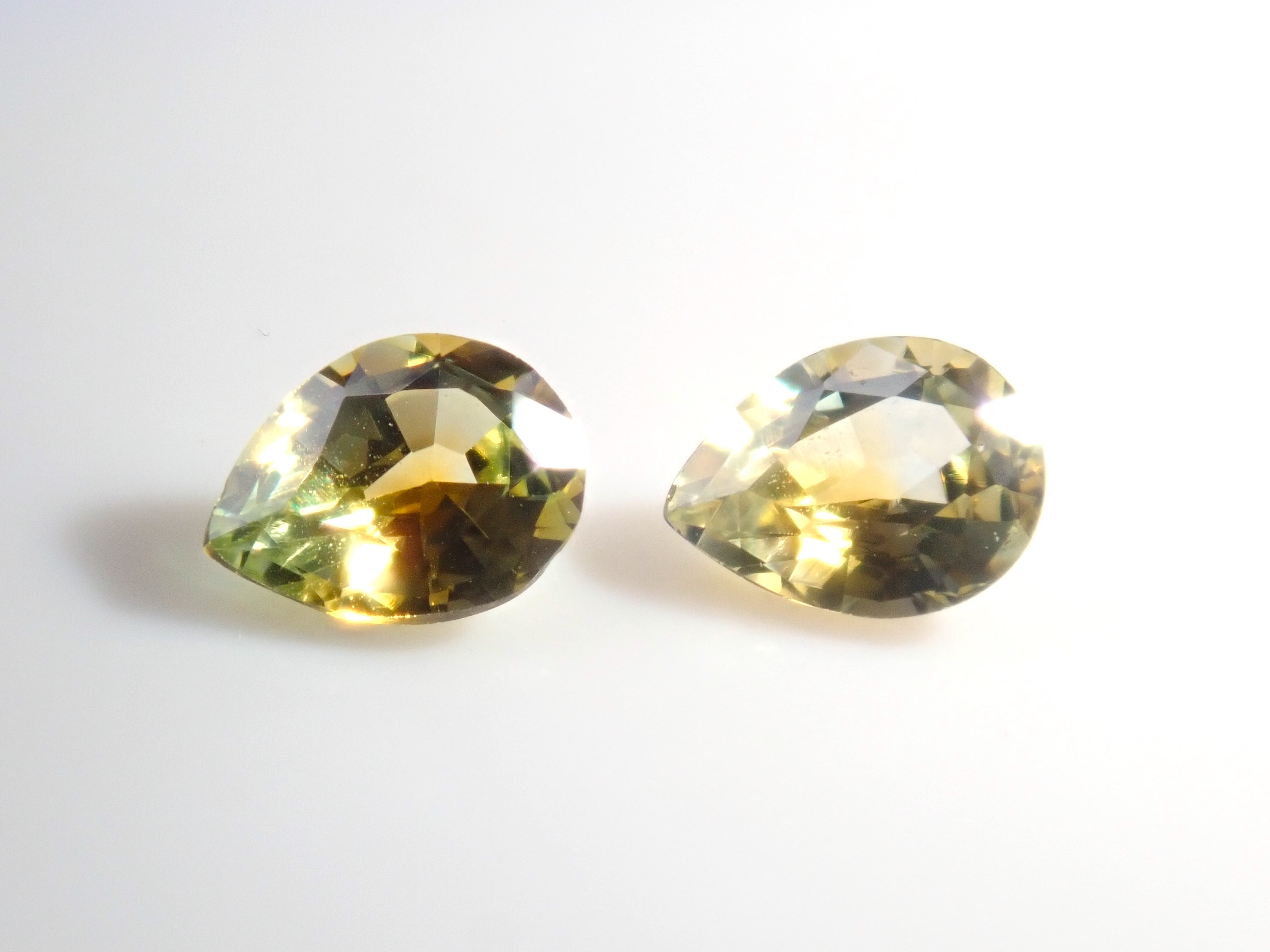 Montana Sapphire 2-Stone Loose Stone Set (Yellow Sapphire) {Multiple Purchase Discounts Available} 