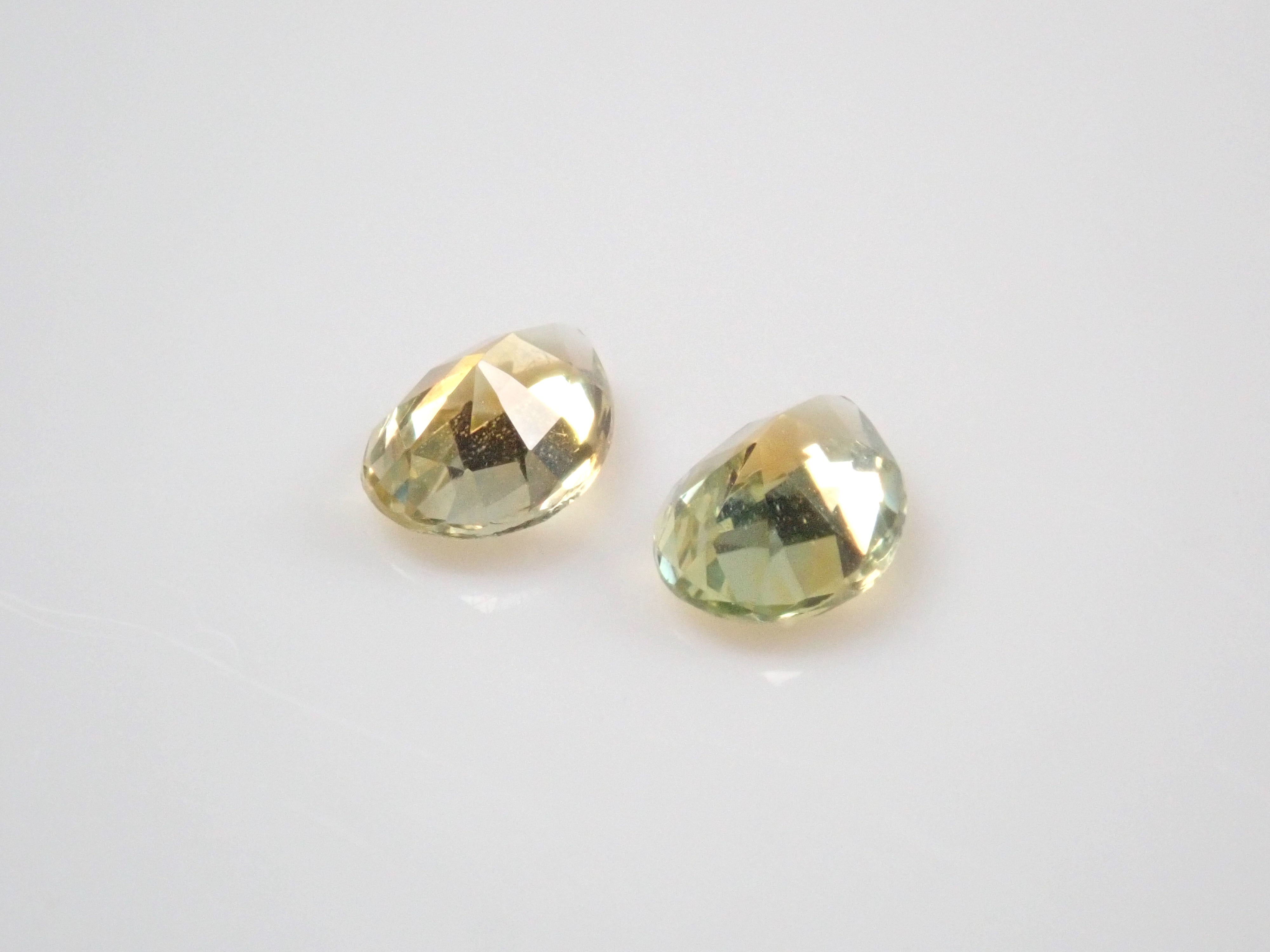 Montana Sapphire 2-Stone Loose Stone Set (Yellow Sapphire) {Multiple Purchase Discounts Available} 