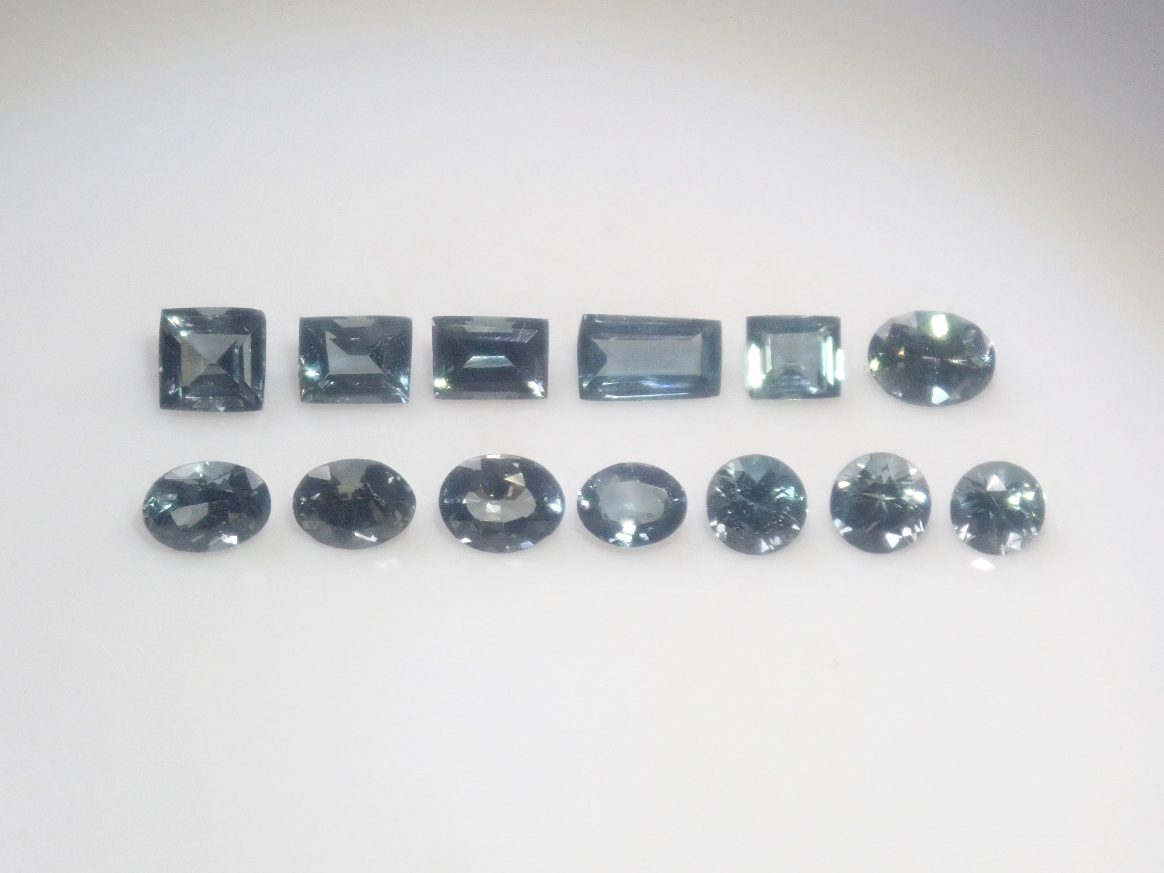 [Sale on 7/ at 10 PM] "Limited to 13 Stones" Madagascar Sapphirine, average 0.09ct "Multiple Purchase Discount Available"
