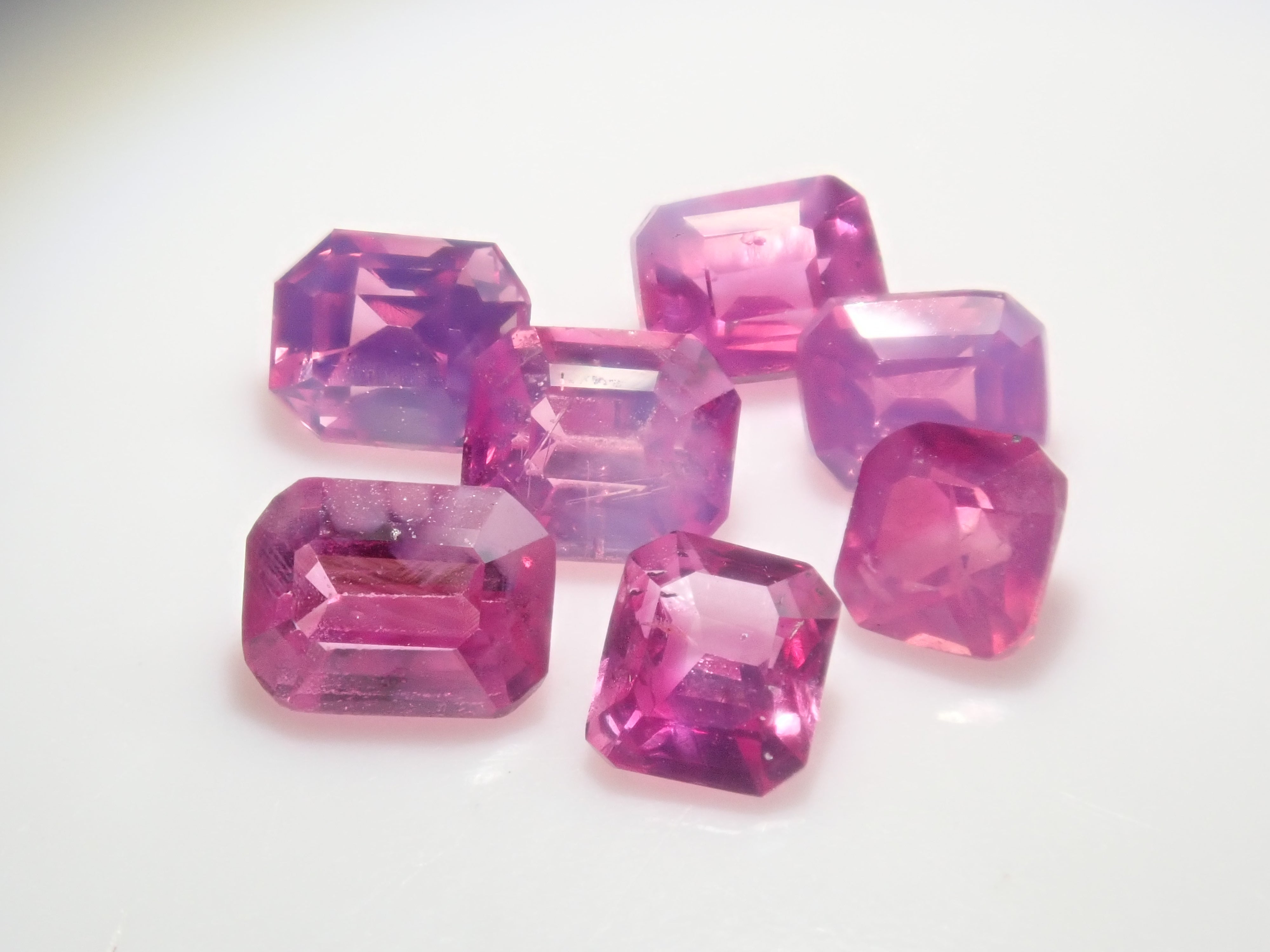 Limited to 8 stones: 1 unheated silky pink sapphire from Vietnam (including silky ruby) Discounts for multiple purchases available