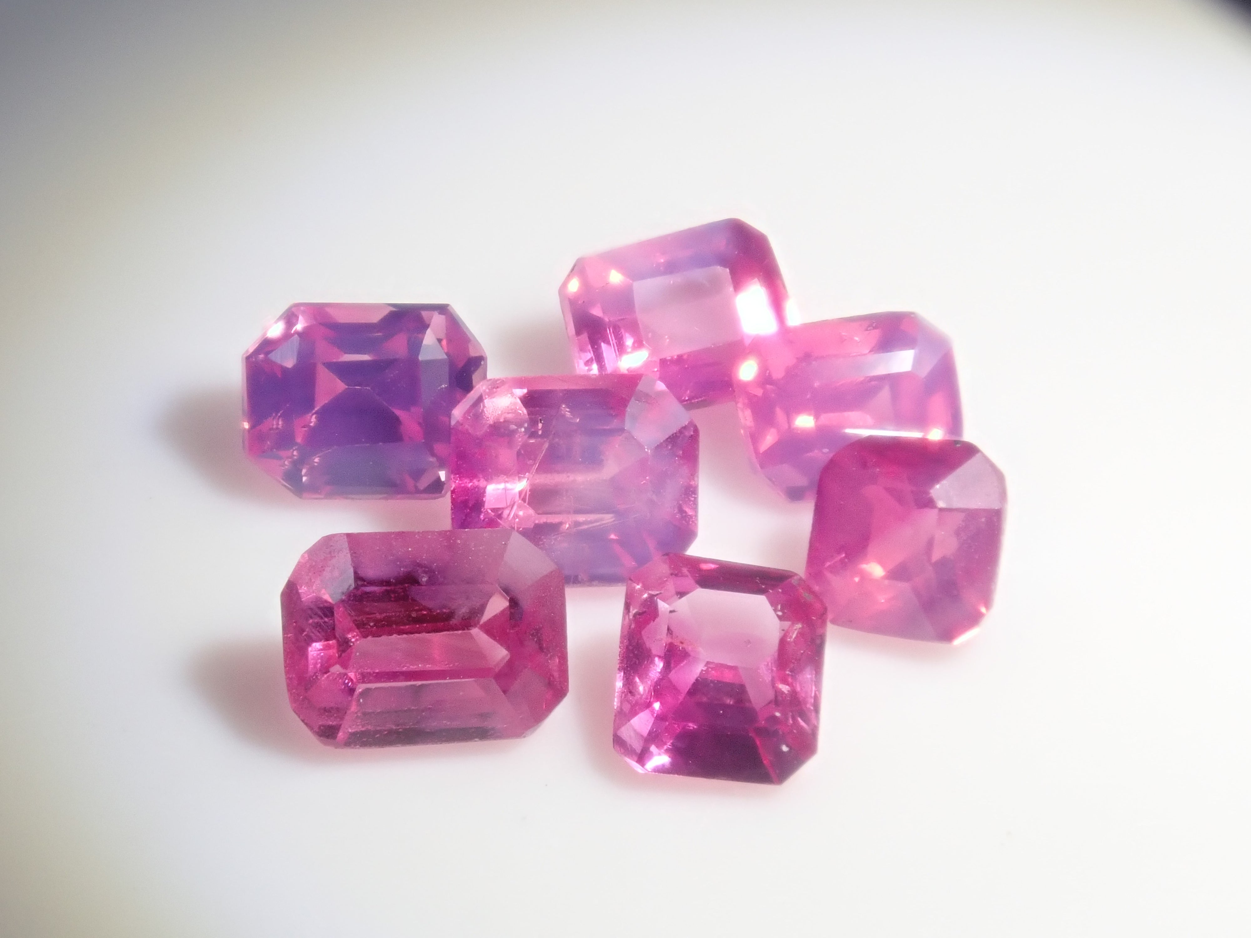 Limited to 8 stones: 1 unheated silky pink sapphire from Vietnam (including silky ruby) Discounts for multiple purchases available