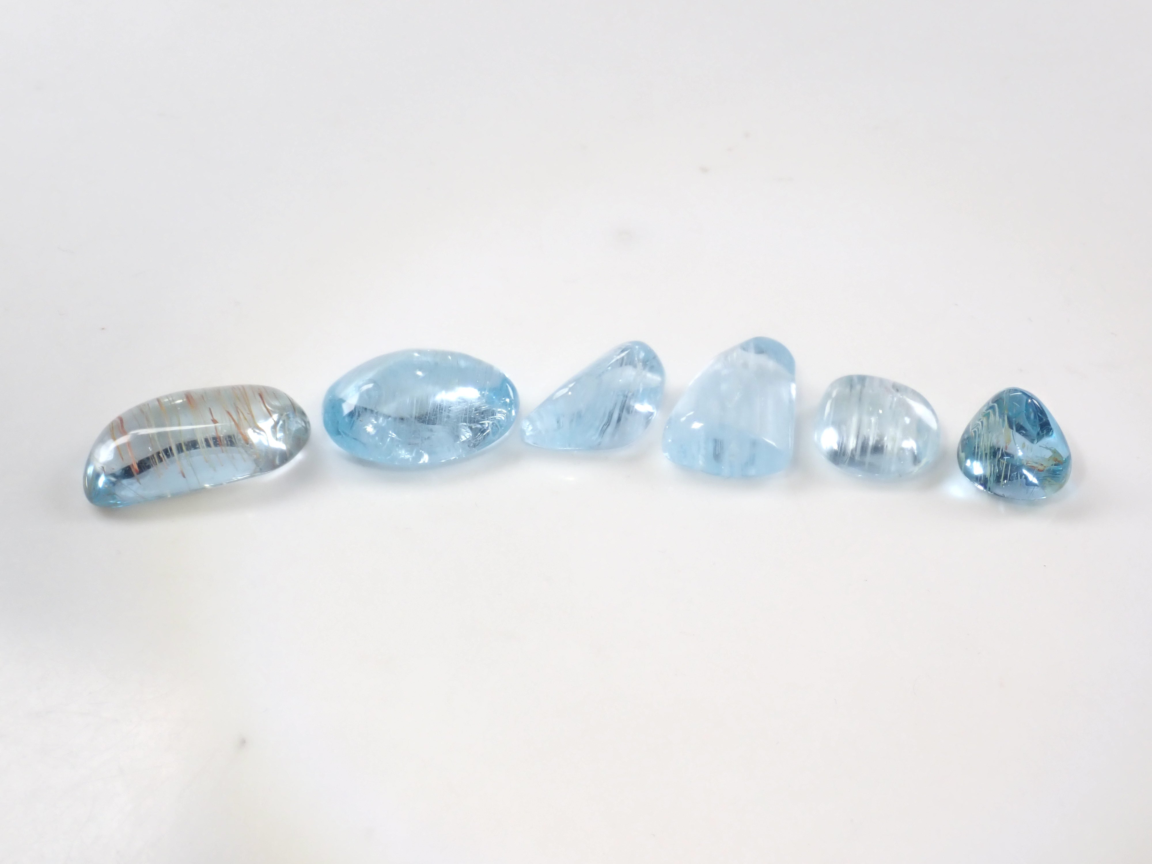 ブラジル産ニードルインブルートパーズガチャ💎平均16ct