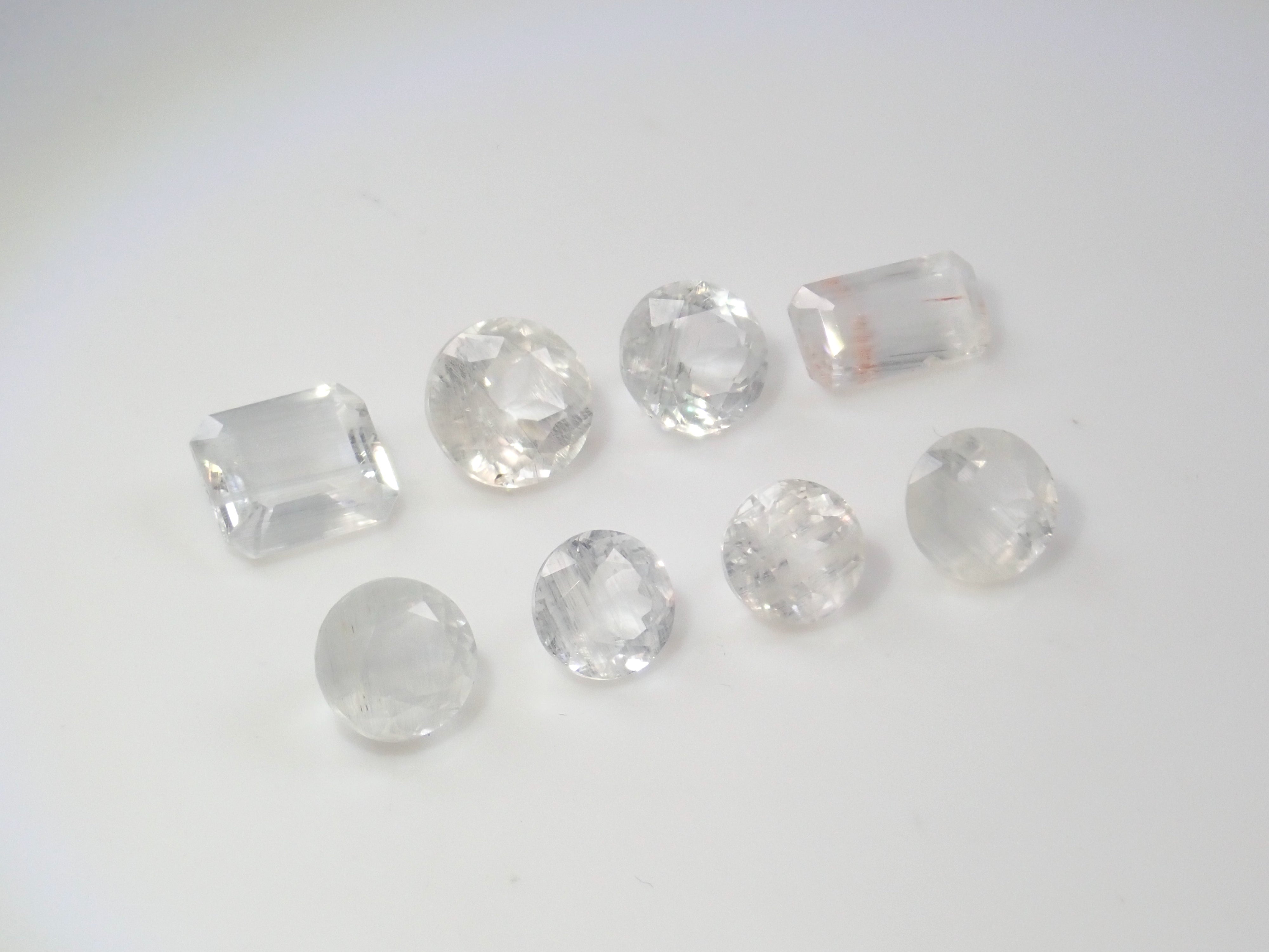 Limited to 8 stones: 1 loose Madagascar needle-in topaz (average 1.2 carats) Multiple purchase discounts available