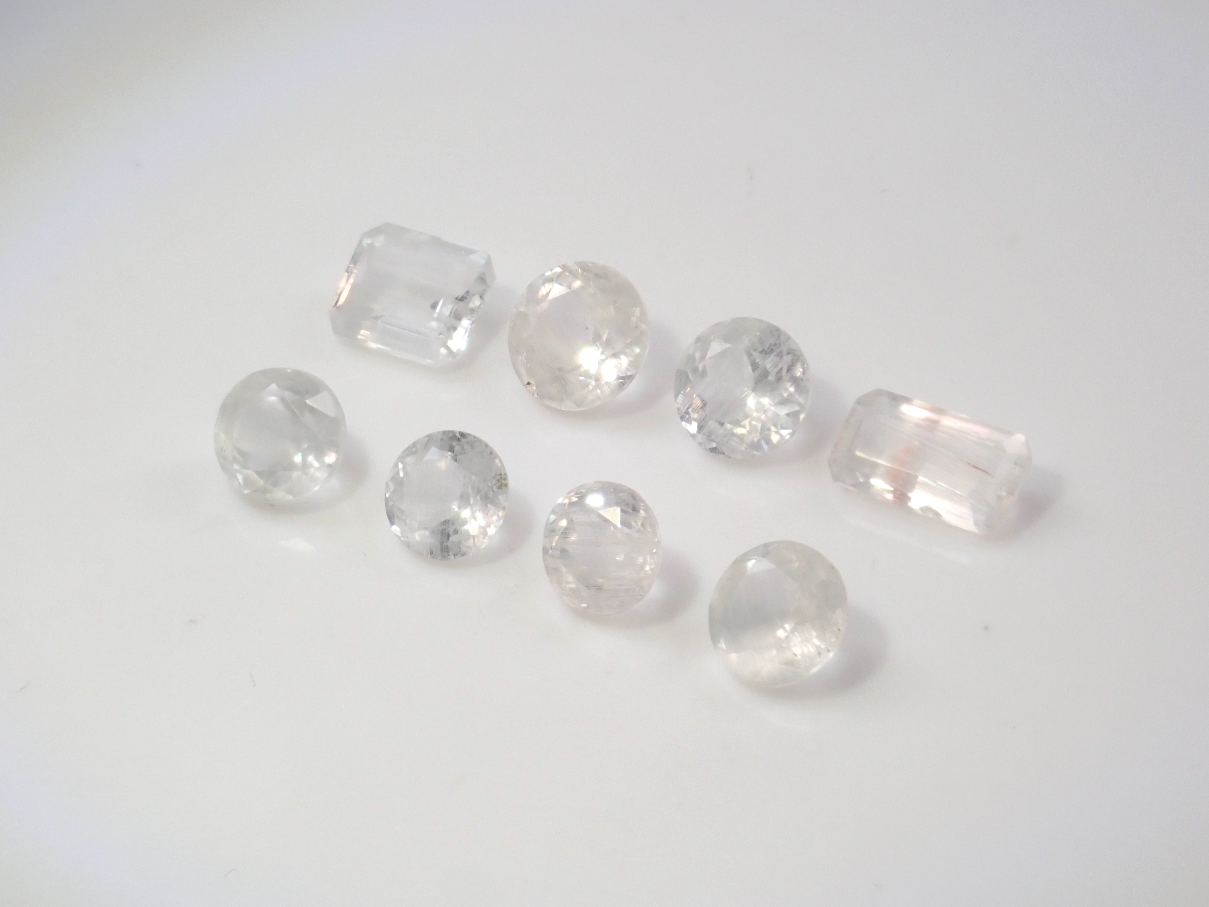 Limited to 8 stones: 1 loose Madagascar needle-in topaz (average 1.2 carats) Multiple purchase discounts available