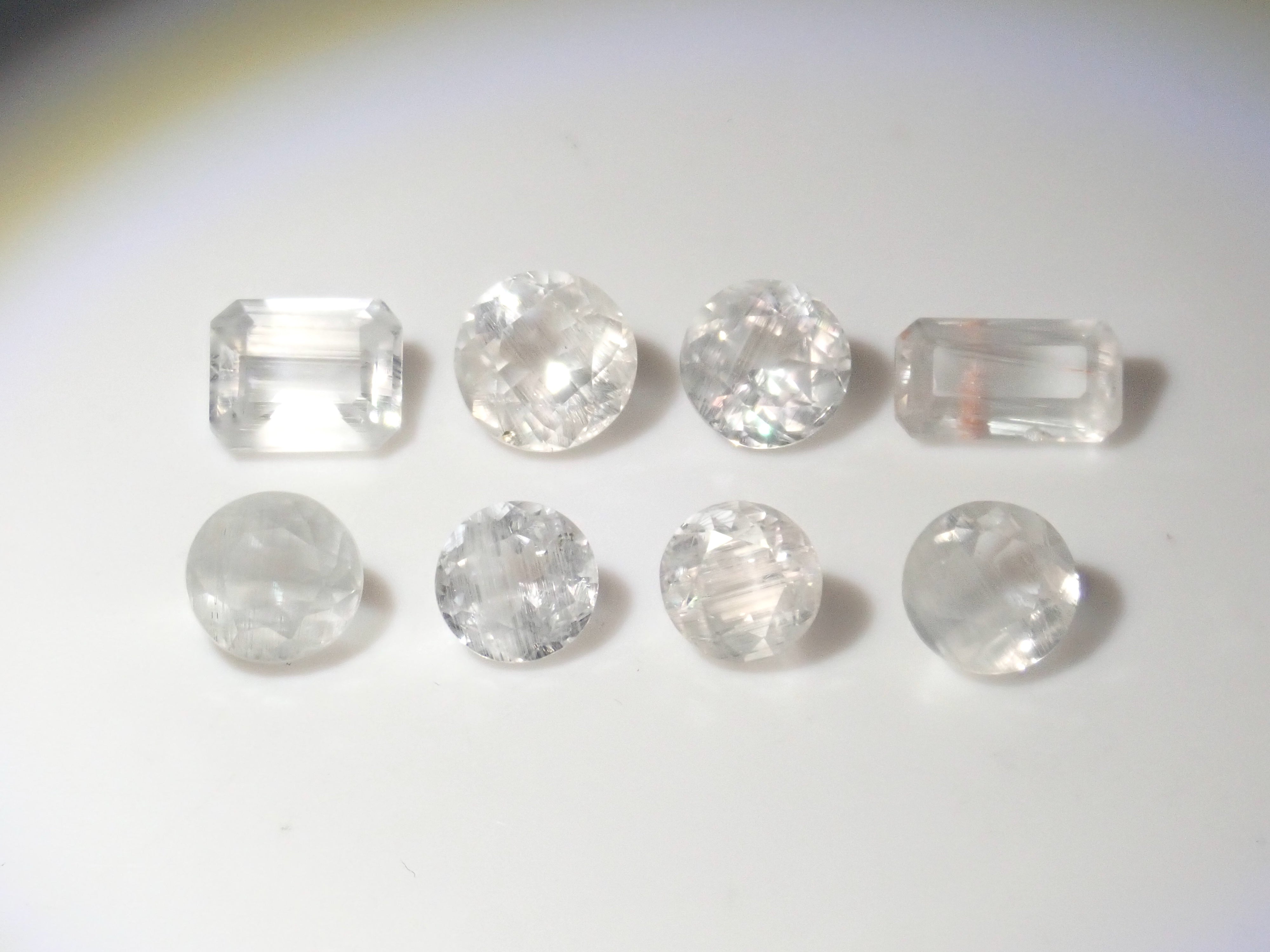 Limited to 8 stones: 1 loose Madagascar needle-in topaz (average 1.2 carats) Multiple purchase discounts available