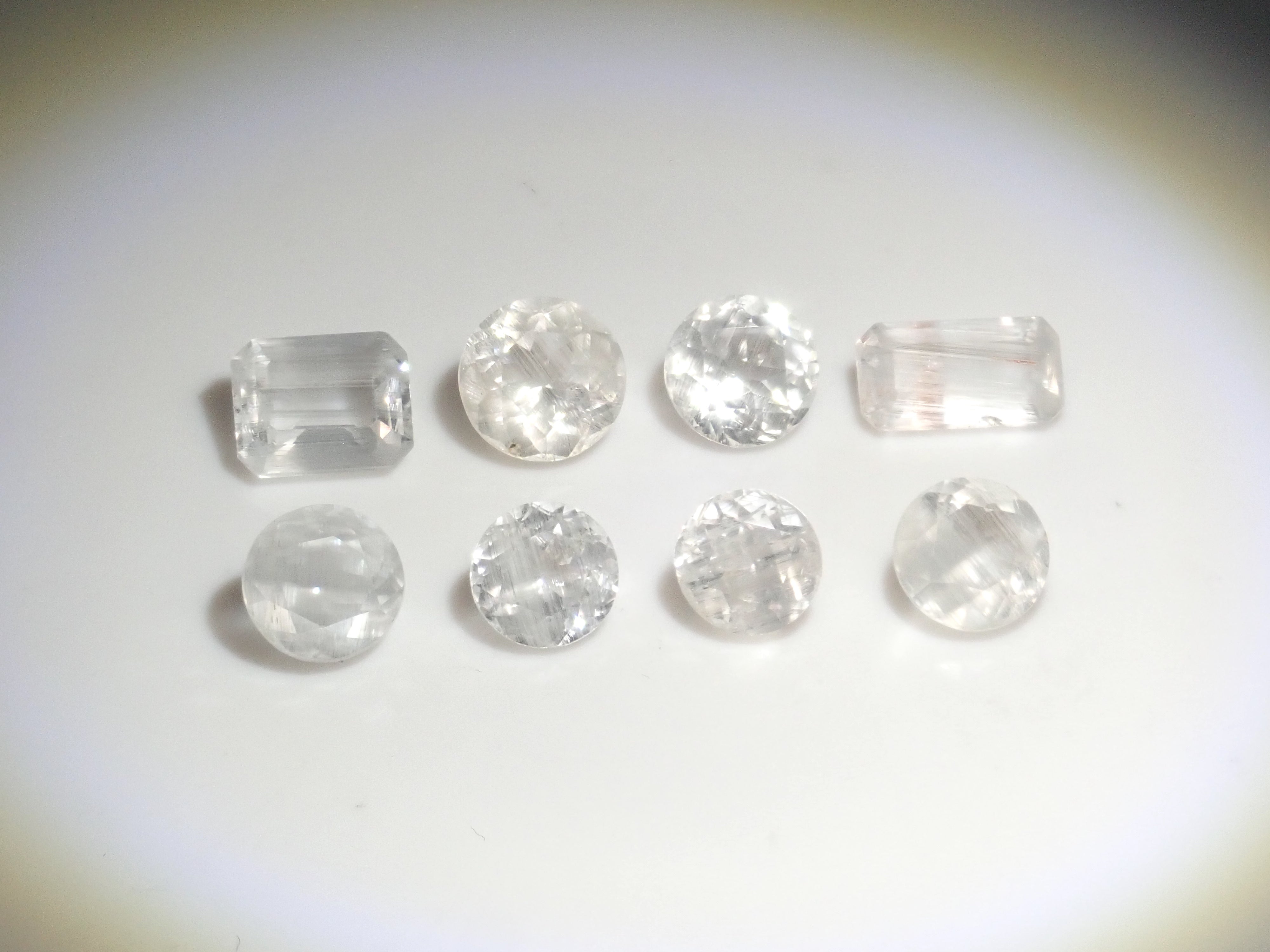 Limited to 8 stones: 1 loose Madagascar needle-in topaz (average 1.2 carats) Multiple purchase discounts available