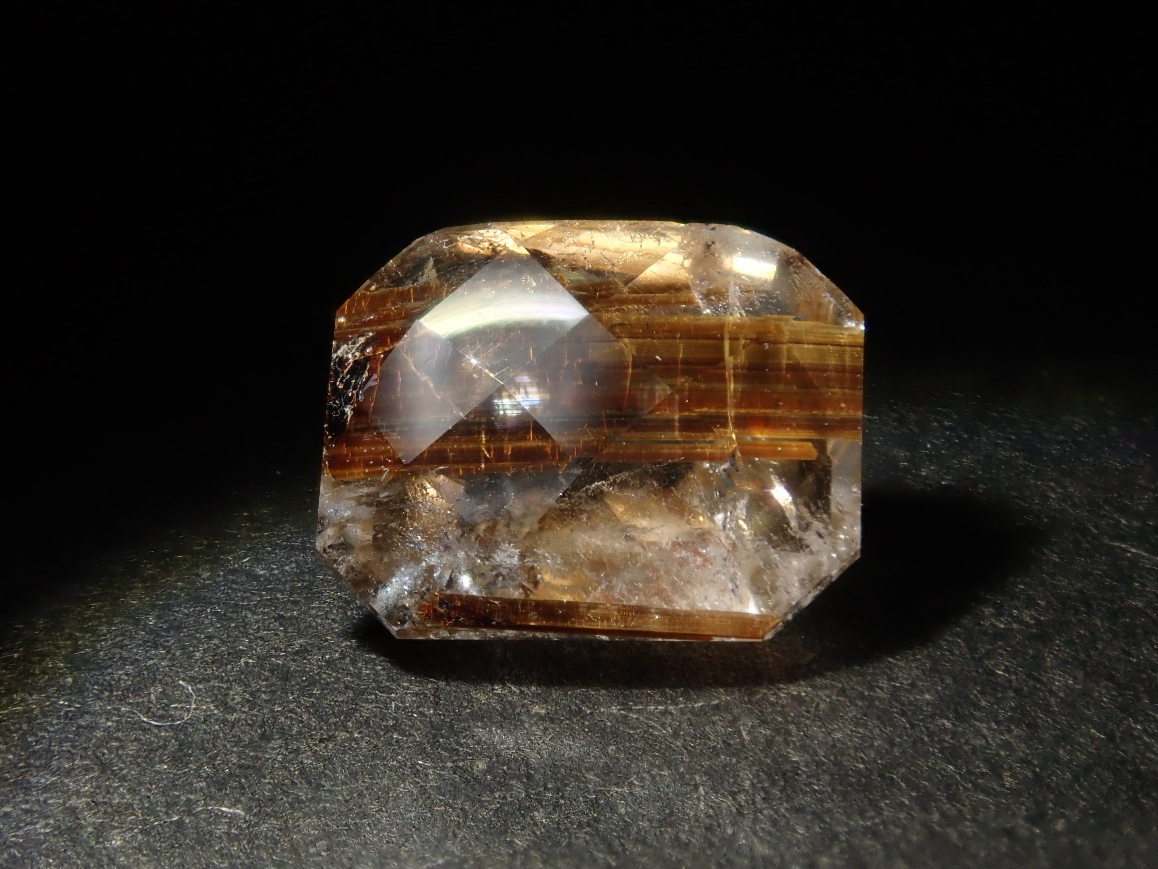 Brazilian copper rutilated quartz 1.354ct loose stone