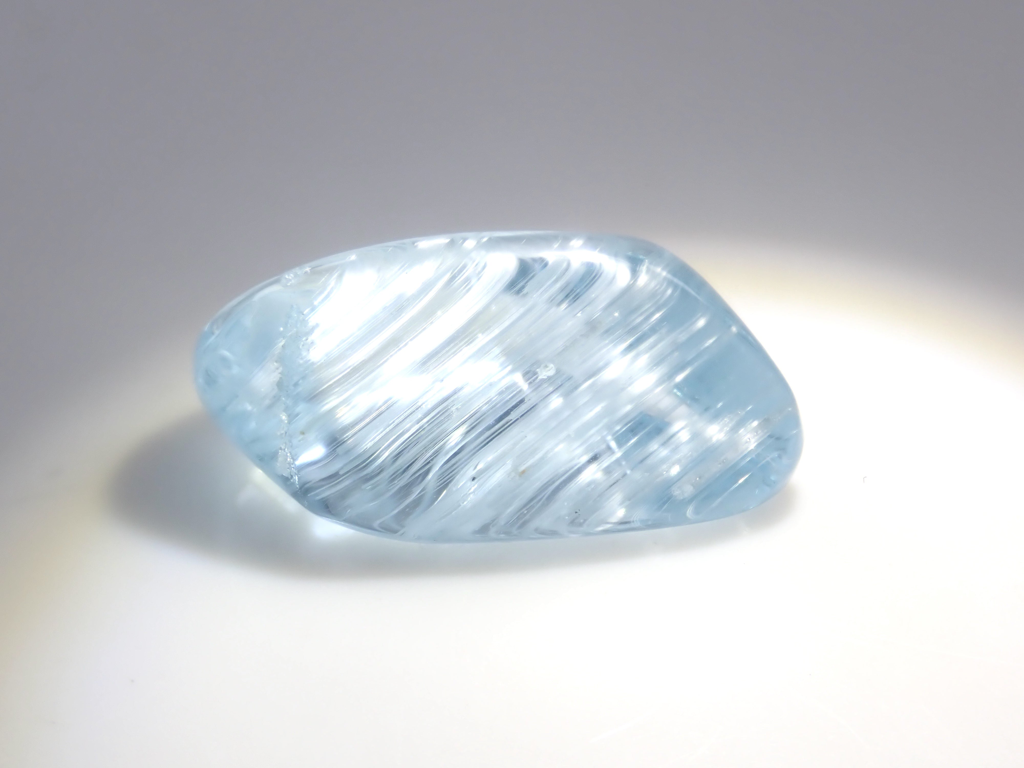 【6/6 22時販売】《限定6石》ニードルインブルートパーズ1石ルース（平均16ct）0《複数購入割引有》