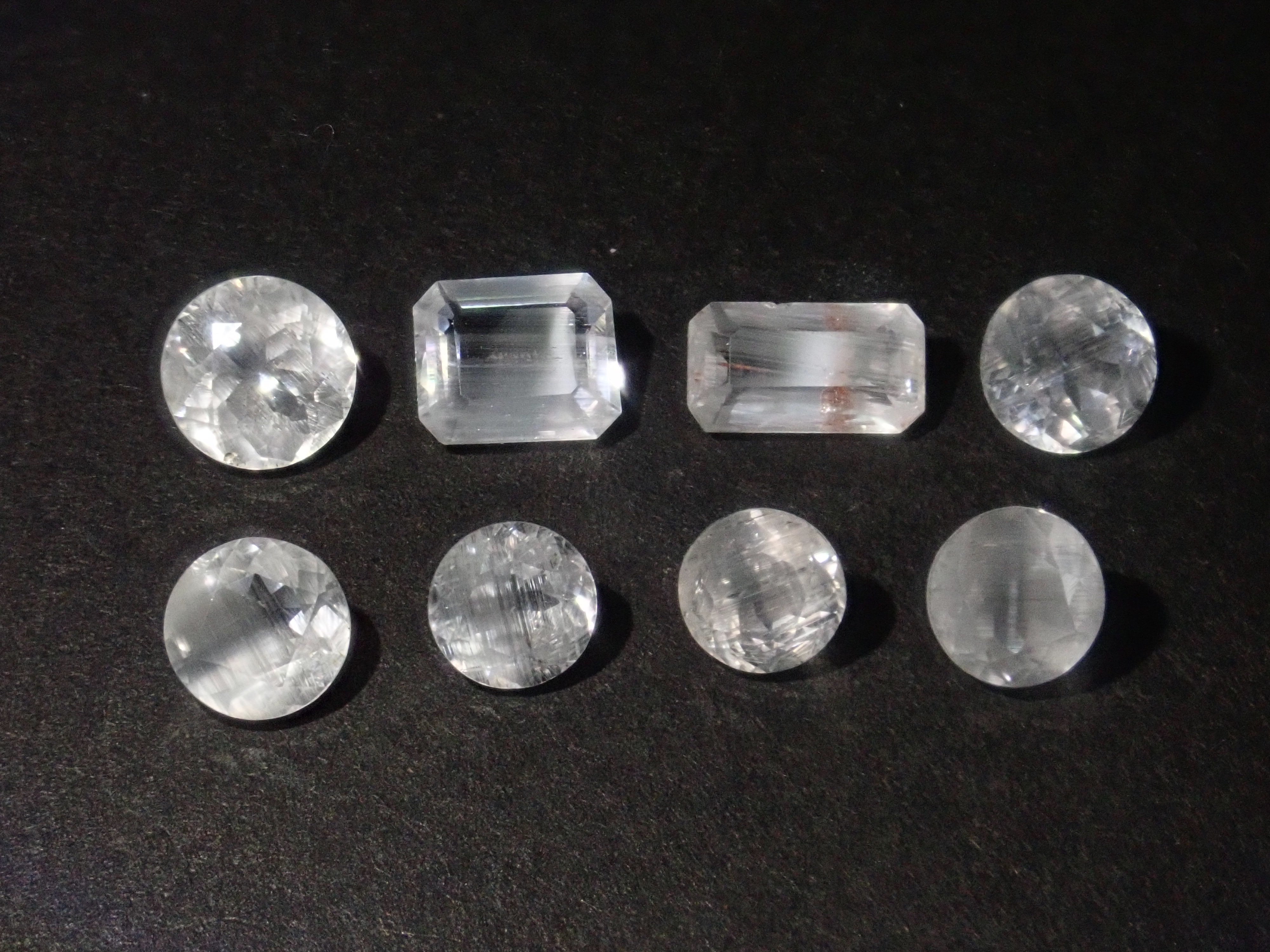 Limited to 8 stones: 1 loose Madagascar needle-in topaz (average 1.2 carats) Multiple purchase discounts available