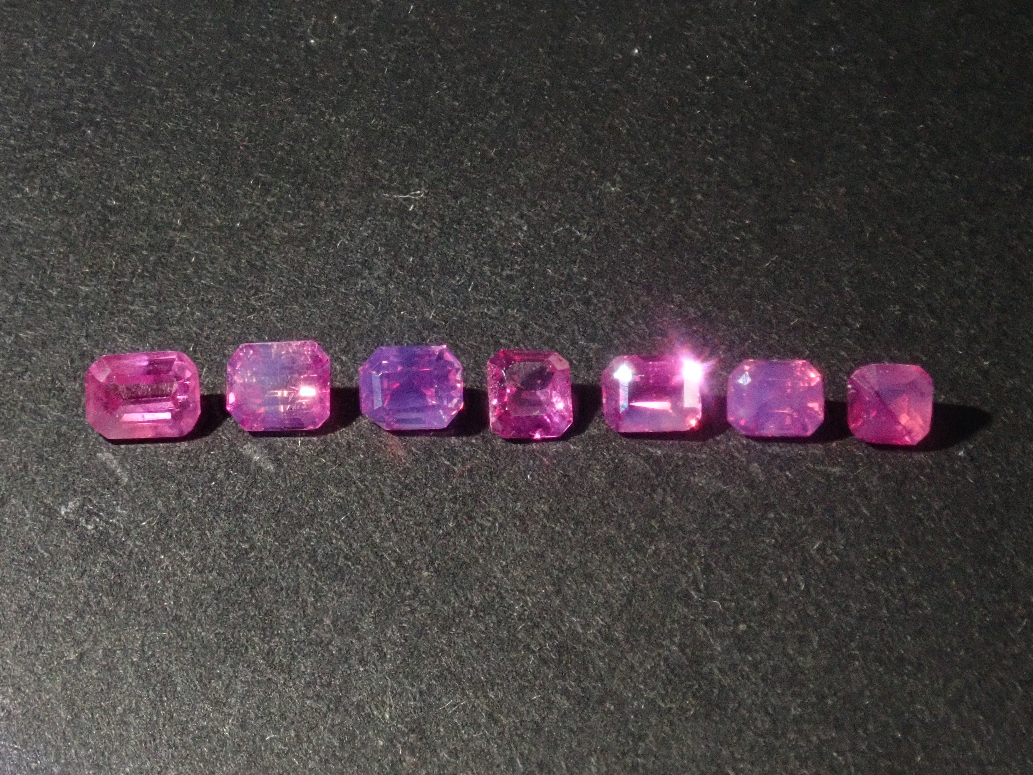 Limited to 8 stones: 1 unheated silky pink sapphire from Vietnam (including silky ruby) Discounts for multiple purchases available