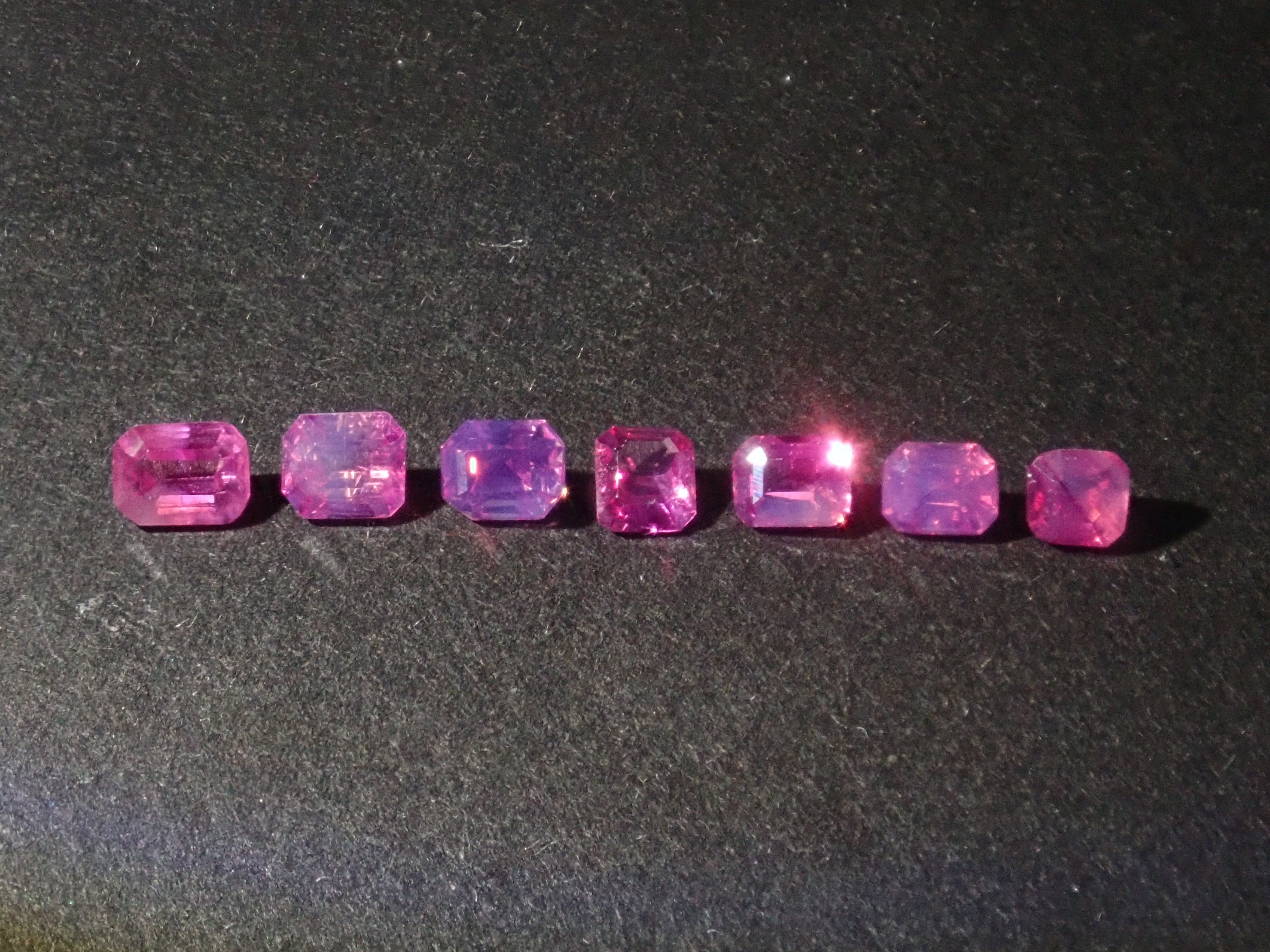 Limited to 8 stones: 1 unheated silky pink sapphire from Vietnam (including silky ruby) Discounts for multiple purchases available