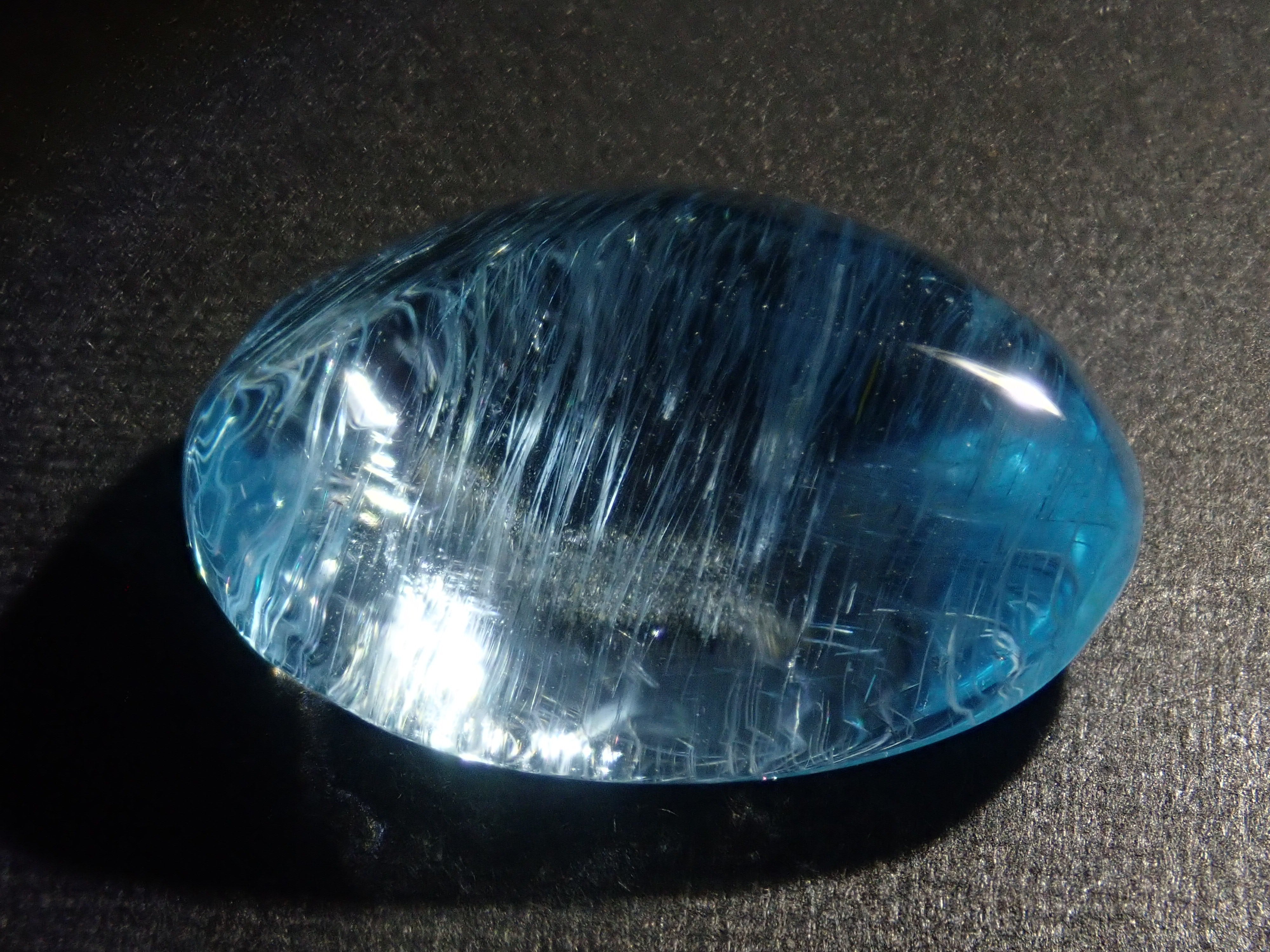 【6/6 22時販売】《限定6石》ニードルインブルートパーズ1石ルース（平均16ct）0《複数購入割引有》