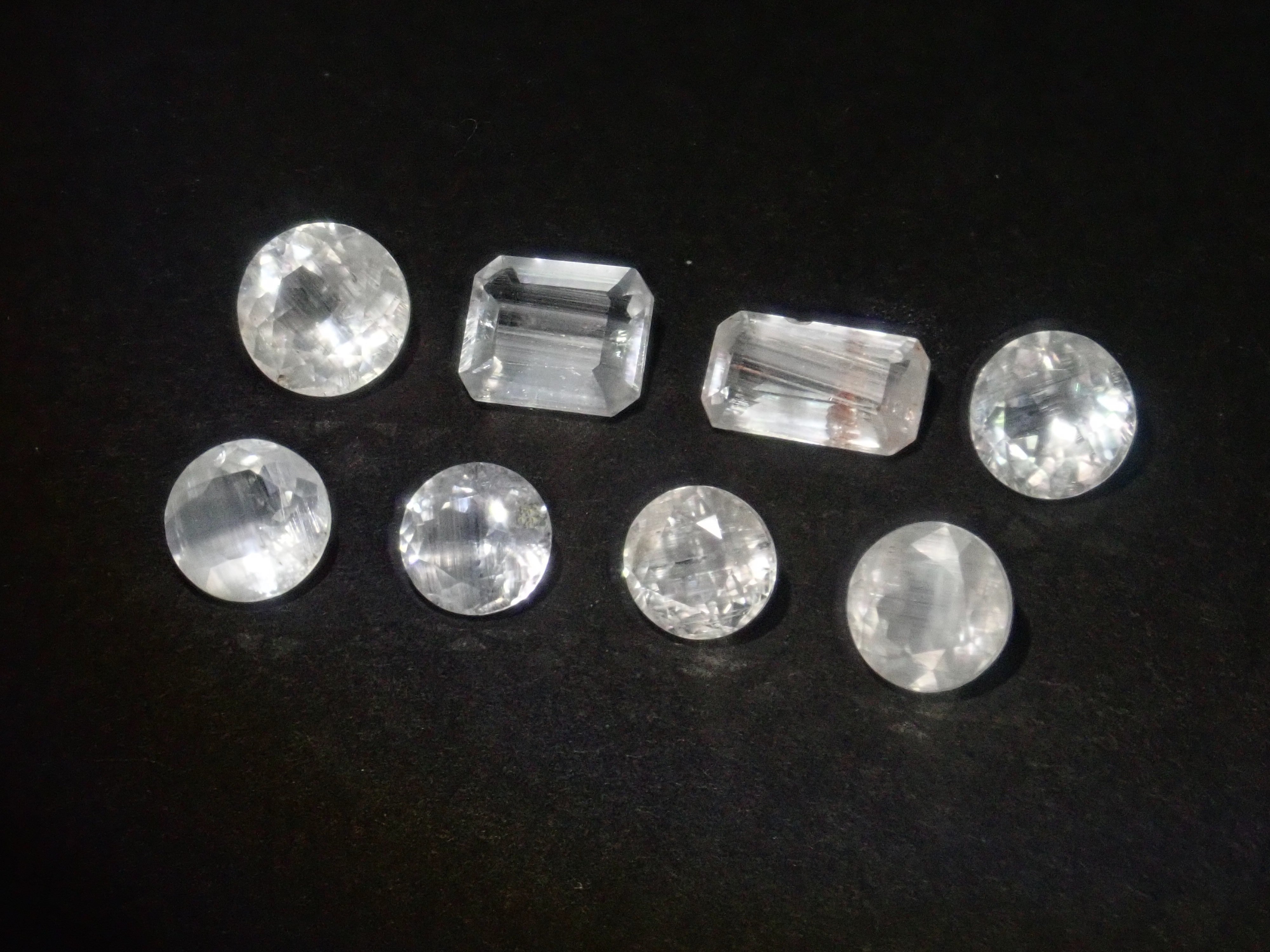 Limited to 8 stones: 1 loose Madagascar needle-in topaz (average 1.2 carats) Multiple purchase discounts available