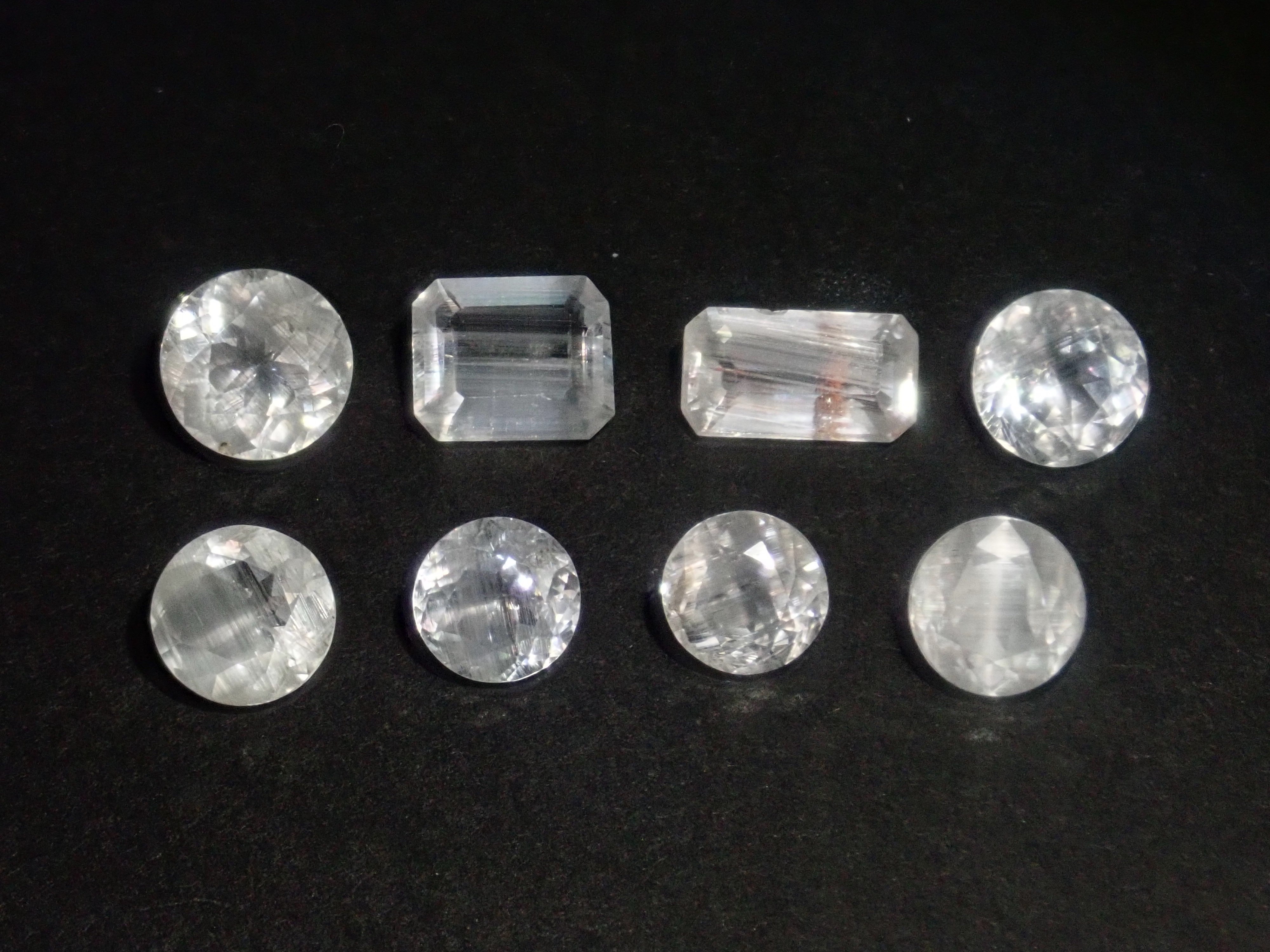 Limited to 8 stones: 1 loose Madagascar needle-in topaz (average 1.2 carats) Multiple purchase discounts available