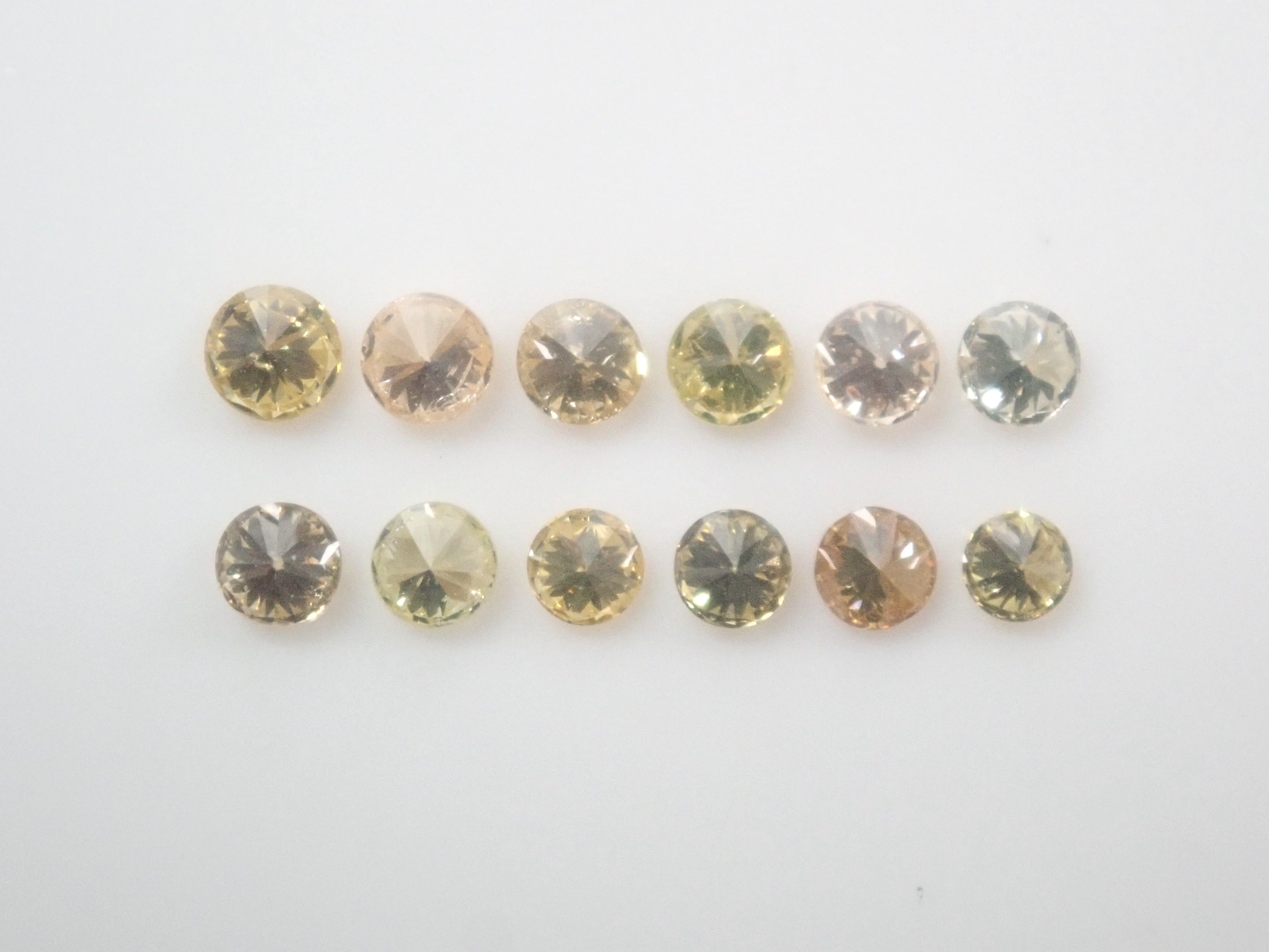 【7/26 22時販売】《限定16石》通常55,800円の0.706ct FANCY DEEP ORANGY YELLOW含むイエローダイヤガチャ《複数購入割引有》