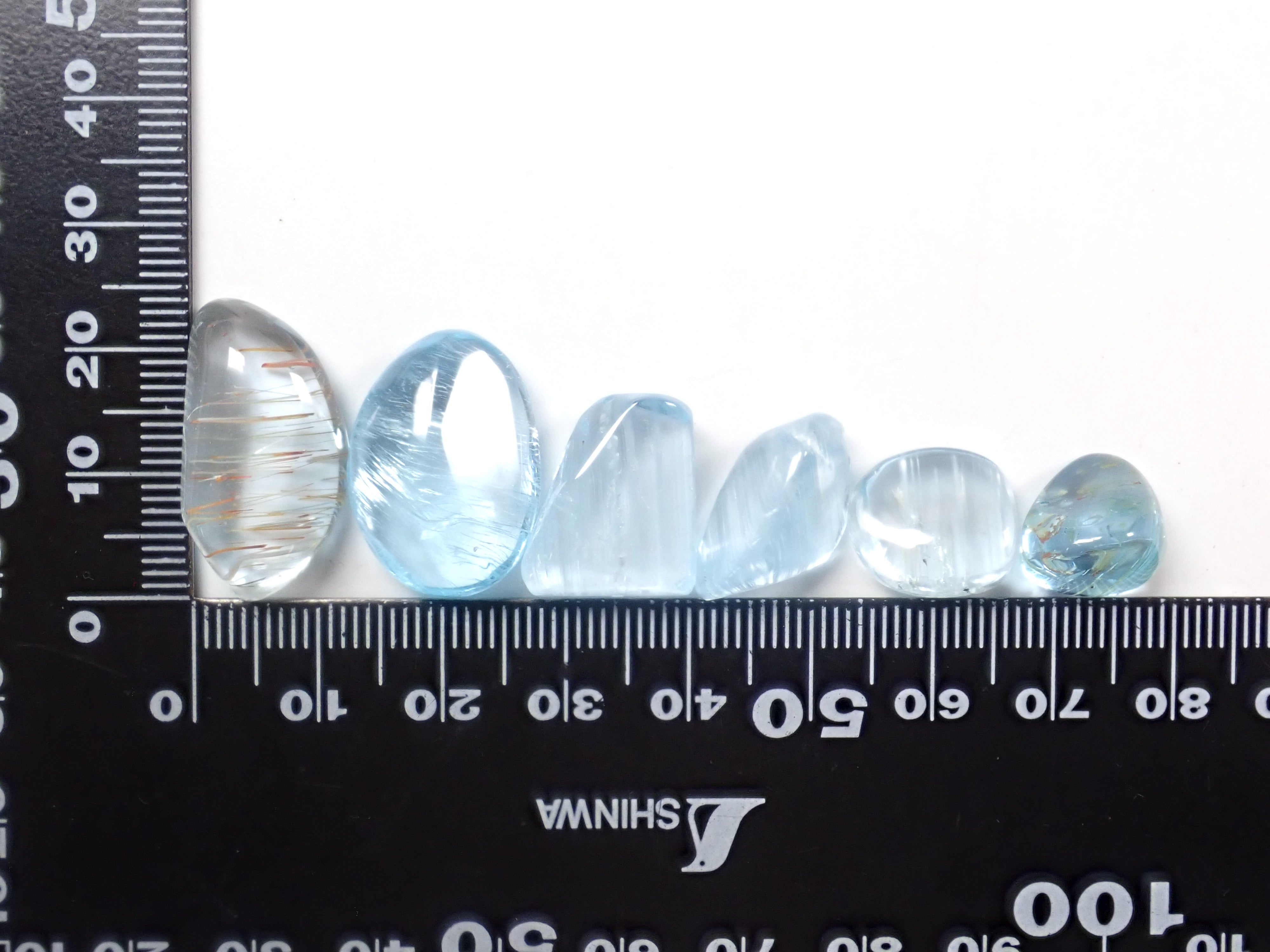 ブラジル産ニードルインブルートパーズガチャ💎平均16ct