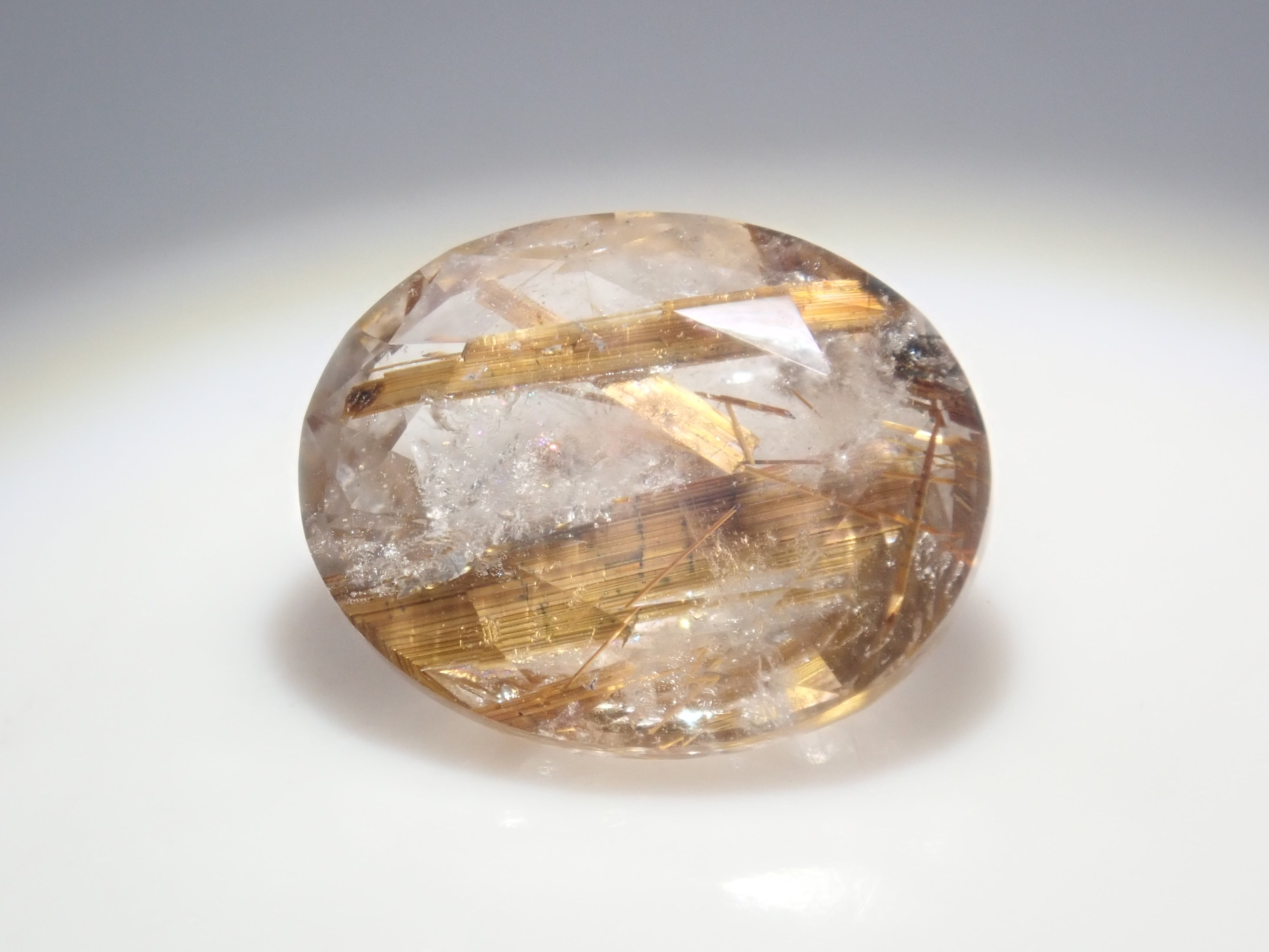 Brazilian copper rutilated quartz 2.073ct loose stone