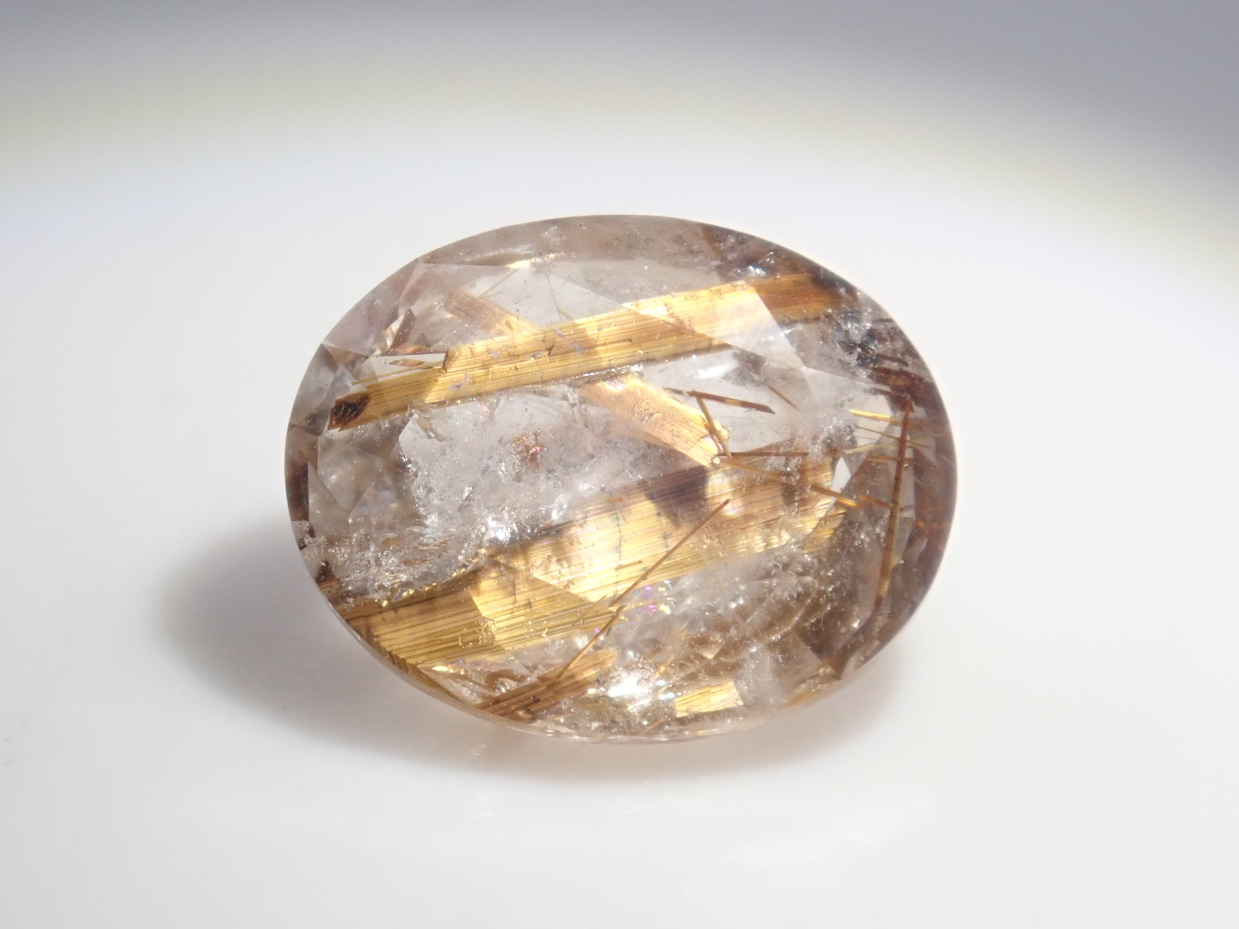 Brazilian copper rutilated quartz 2.073ct loose stone