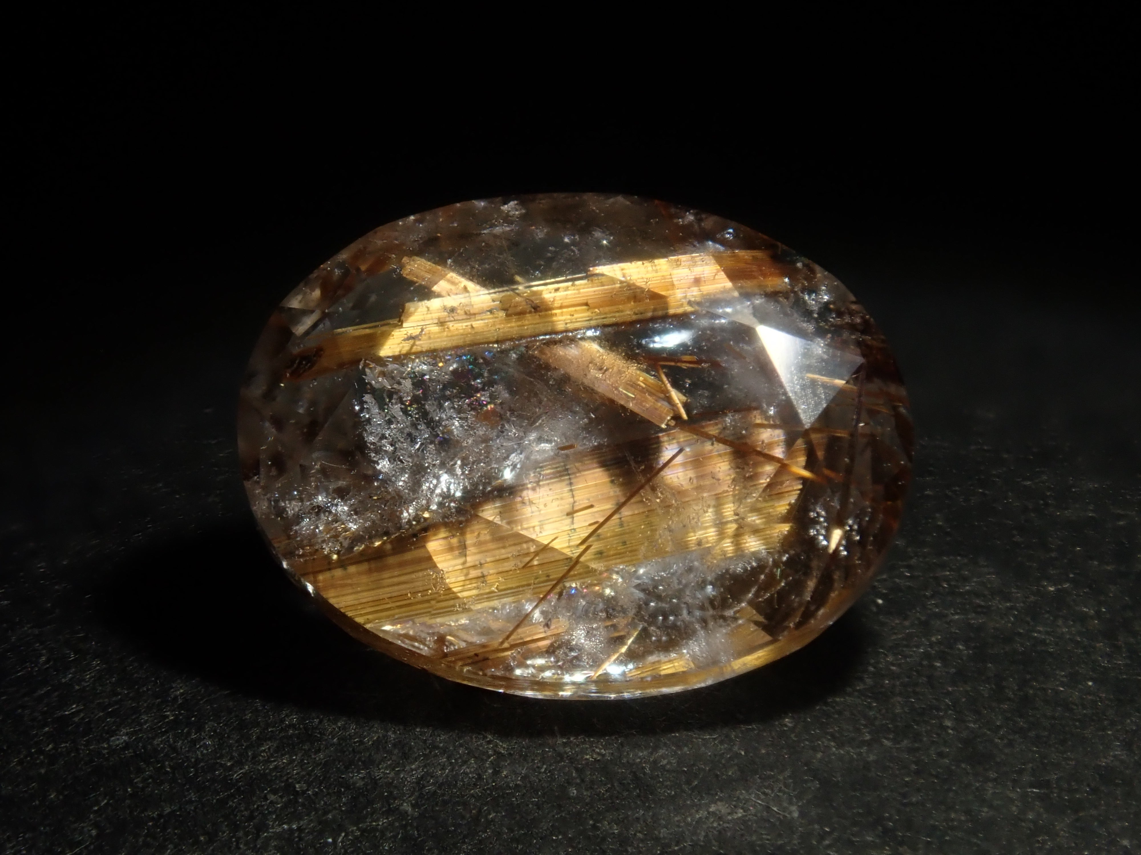 Brazilian copper rutilated quartz 2.073ct loose stone