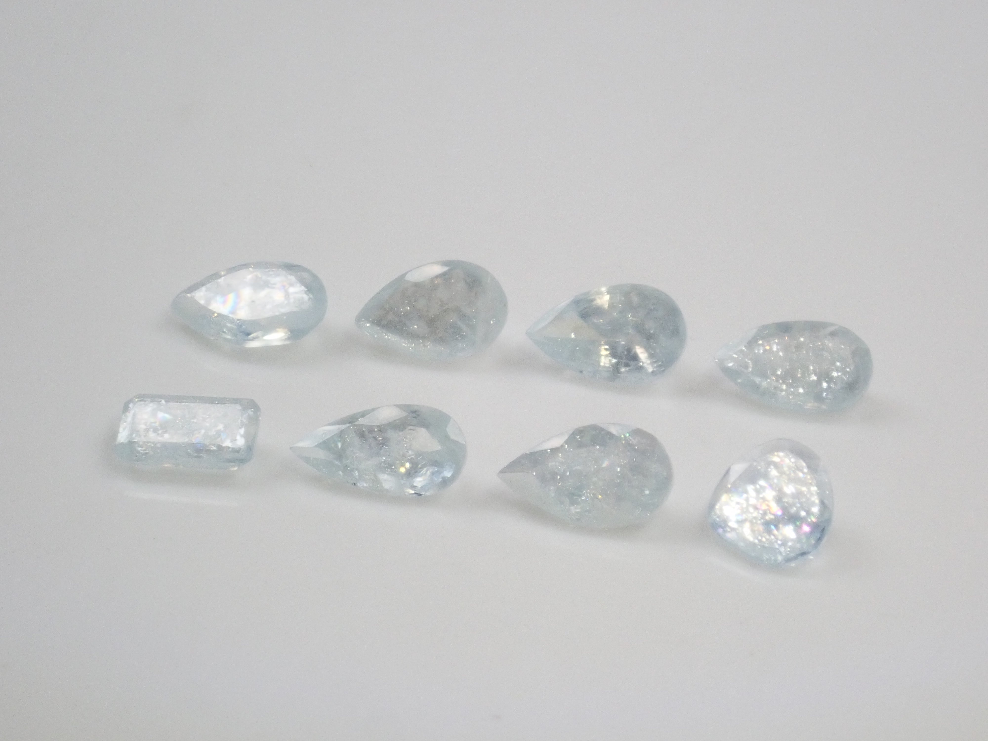 [Available at 10 PM on August 10th] Brazilian Rainbow Aquamarine Loose Stone (Iridescent Aquamarine) {Multiple Purchase Discounts Available}