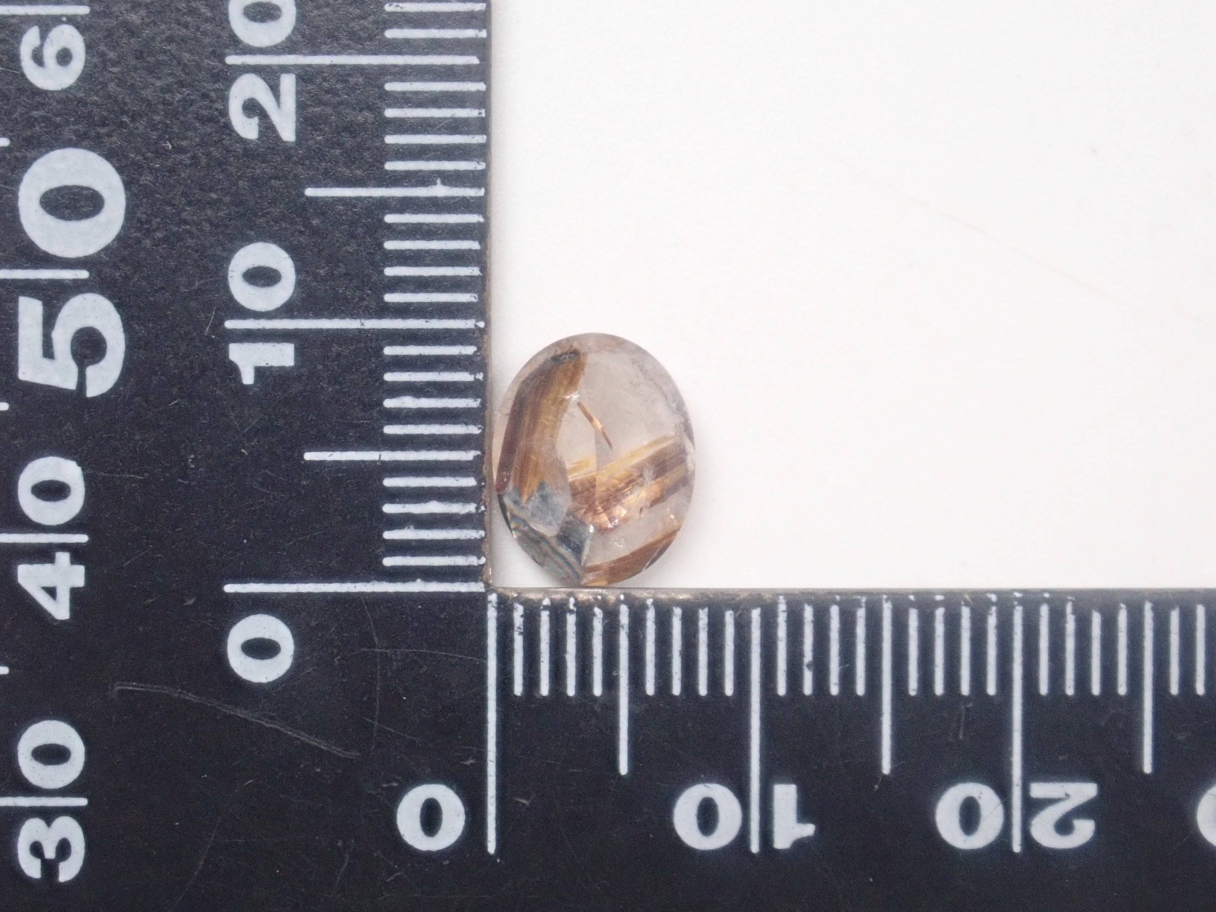 Brazilian copper rutilated quartz 2.211ct loose stone