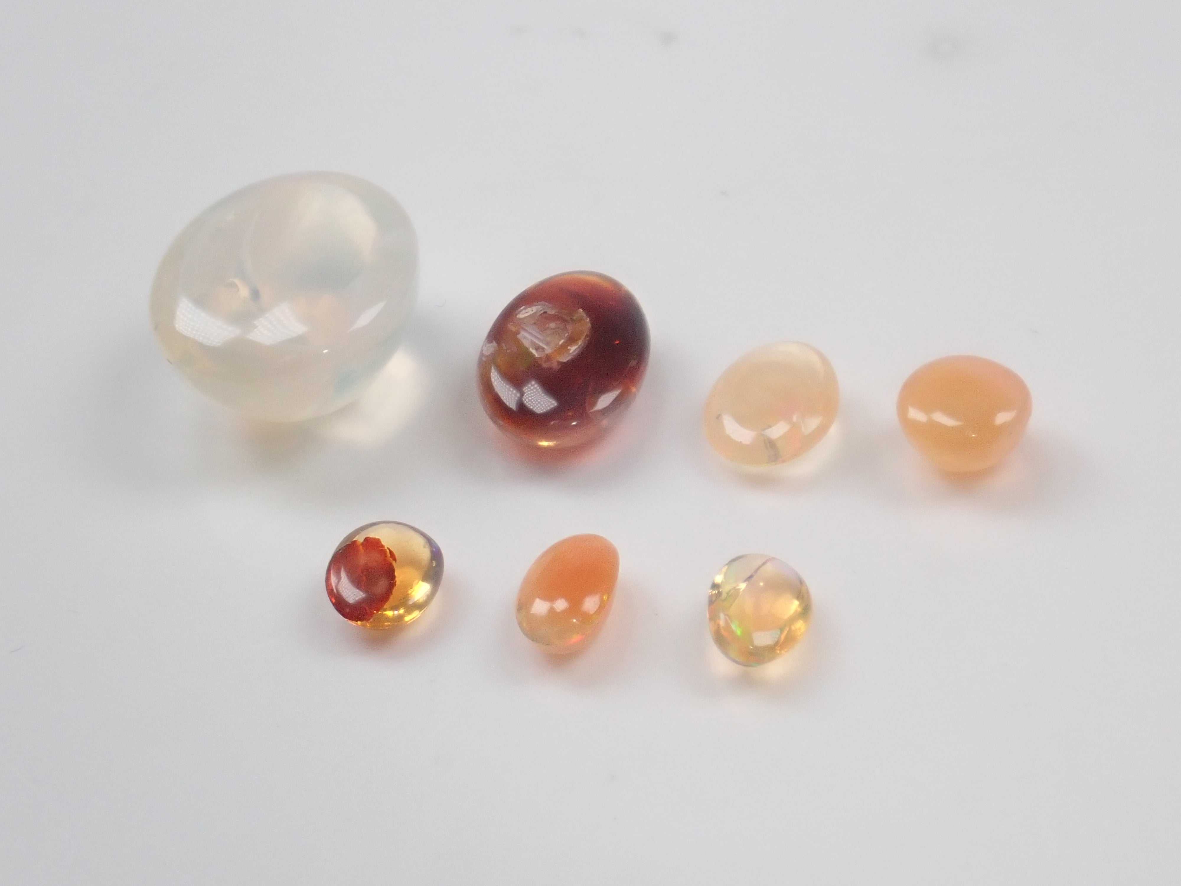 【5/2 22時販売】《限定7石》メキシコ産オパール 訳あり品含む最大11ct《複数購入割引有》