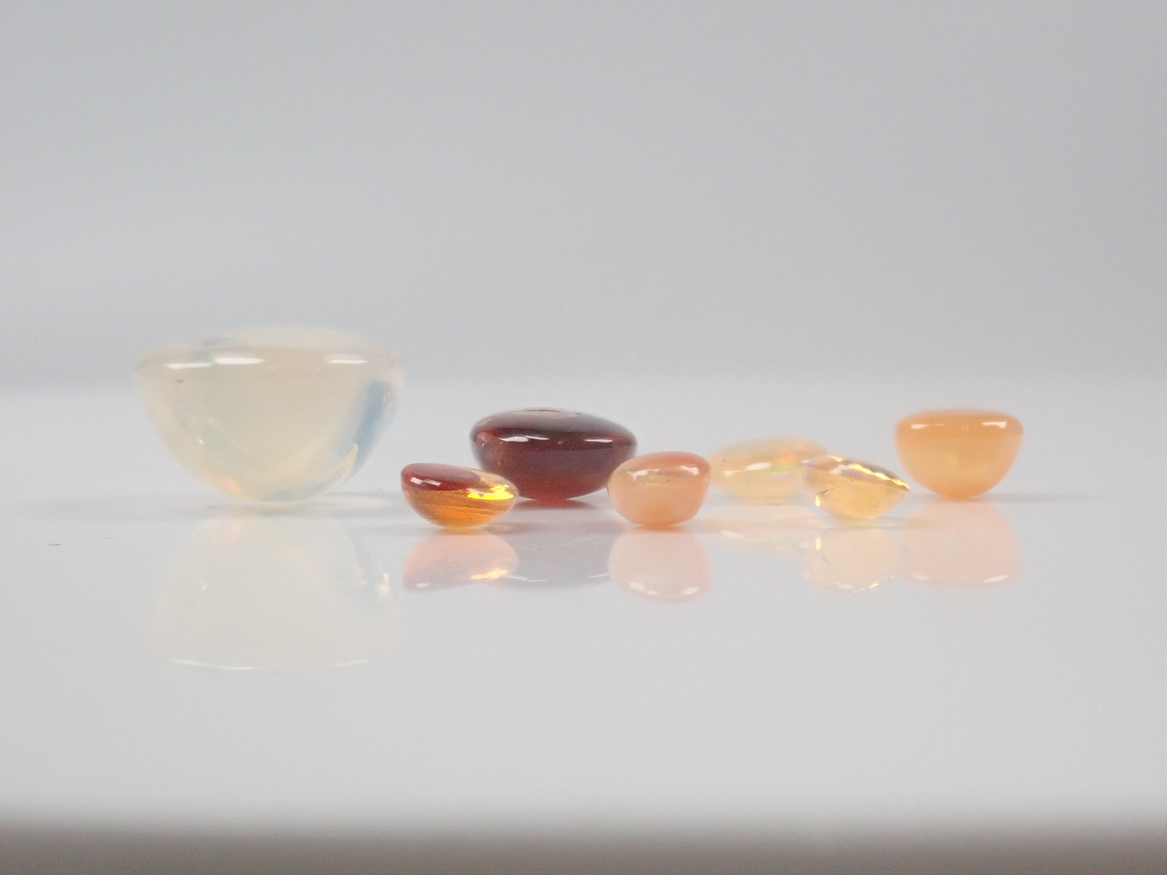 【5/2 22時販売】《限定7石》メキシコ産オパール 訳あり品含む最大11ct《複数購入割引有》