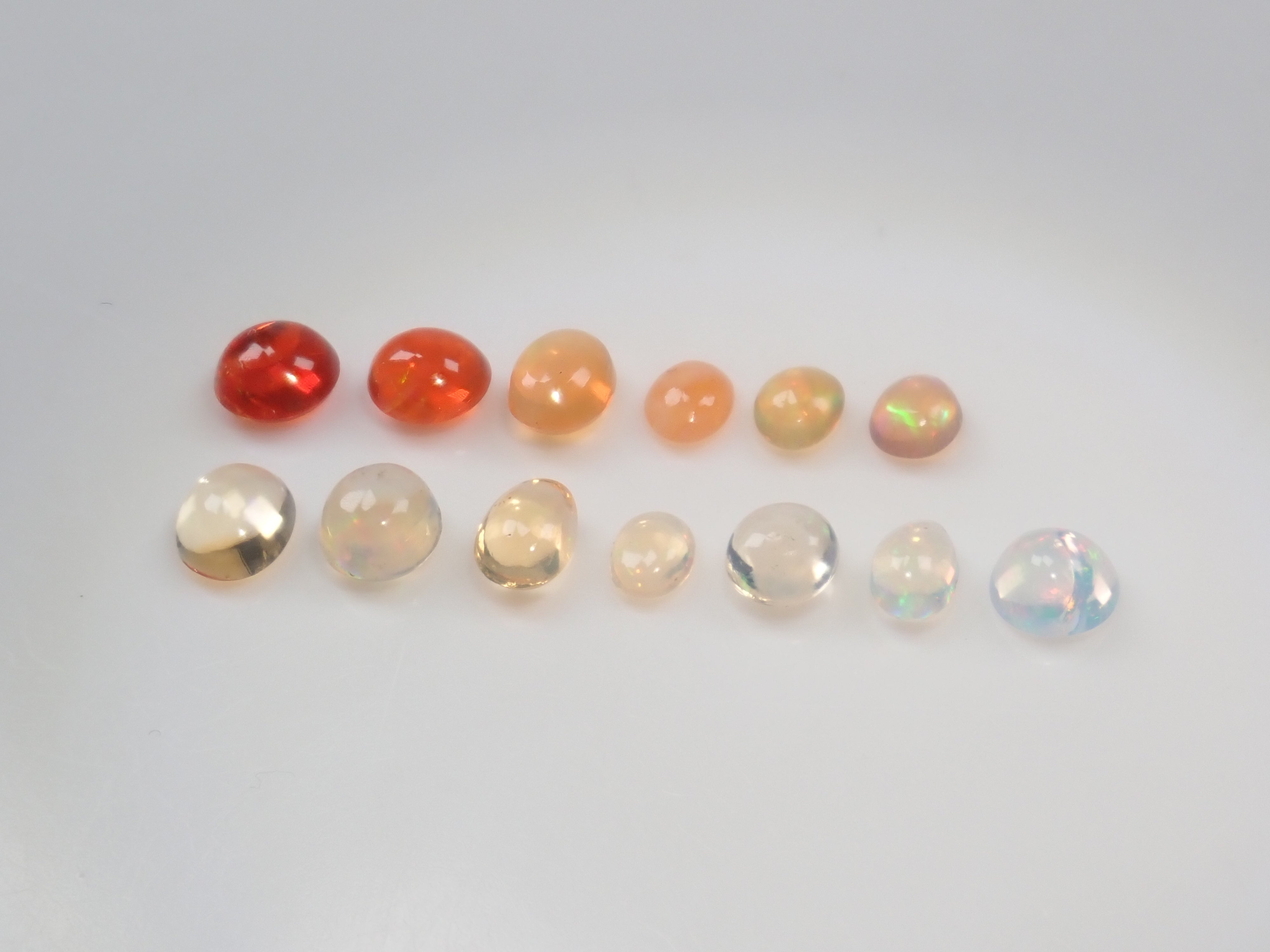 【3/8 22時販売】《ツーソン新着・限定13石》メキシコ産オパール 訳あり品含む（エッグインやウォーターオパール含む）《複数購入割引有》