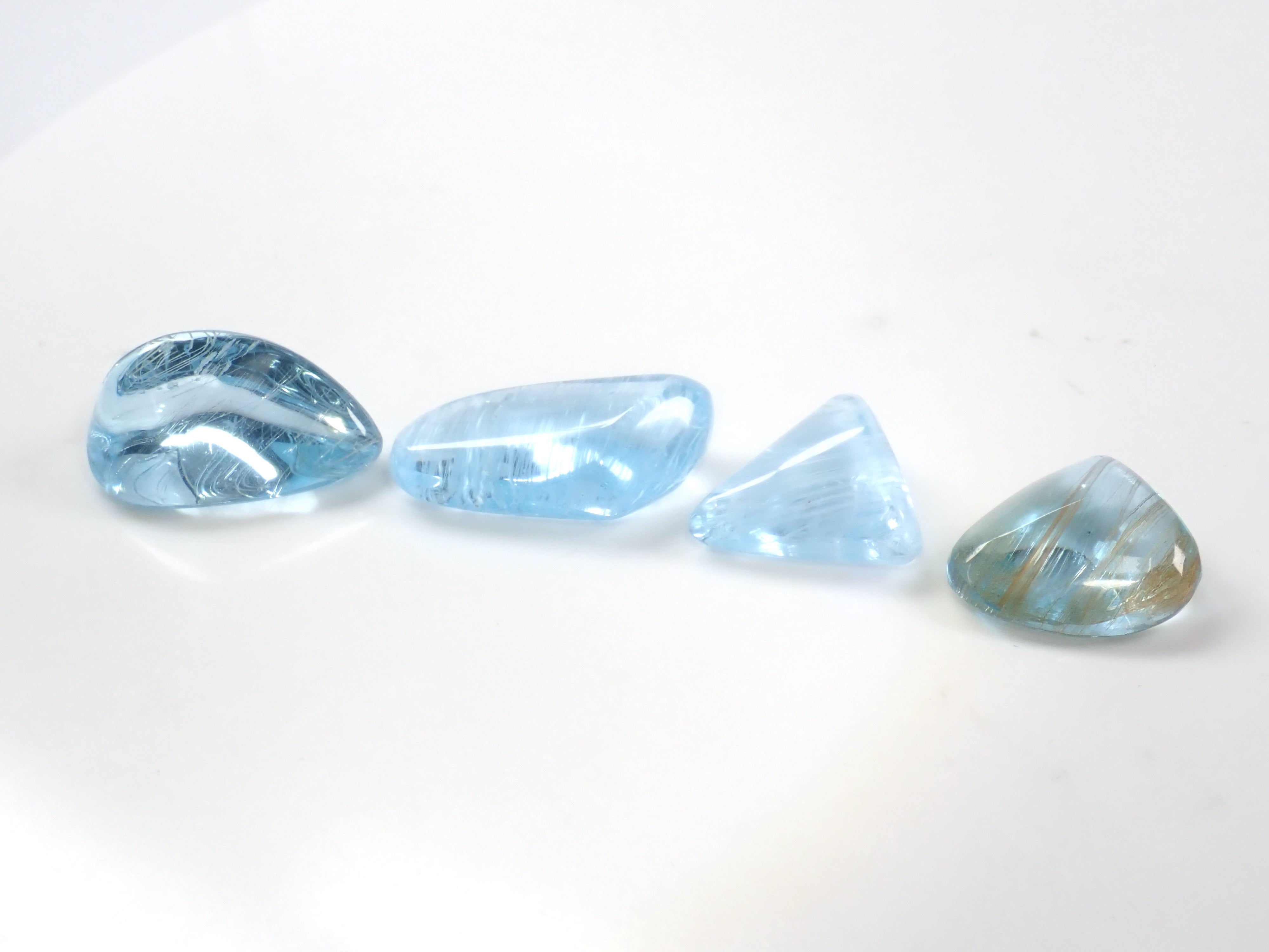 【6/8 22時販売】《限定4石》ニードルインブルートパーズガチャ💎平均45ct《複数購入割引有》