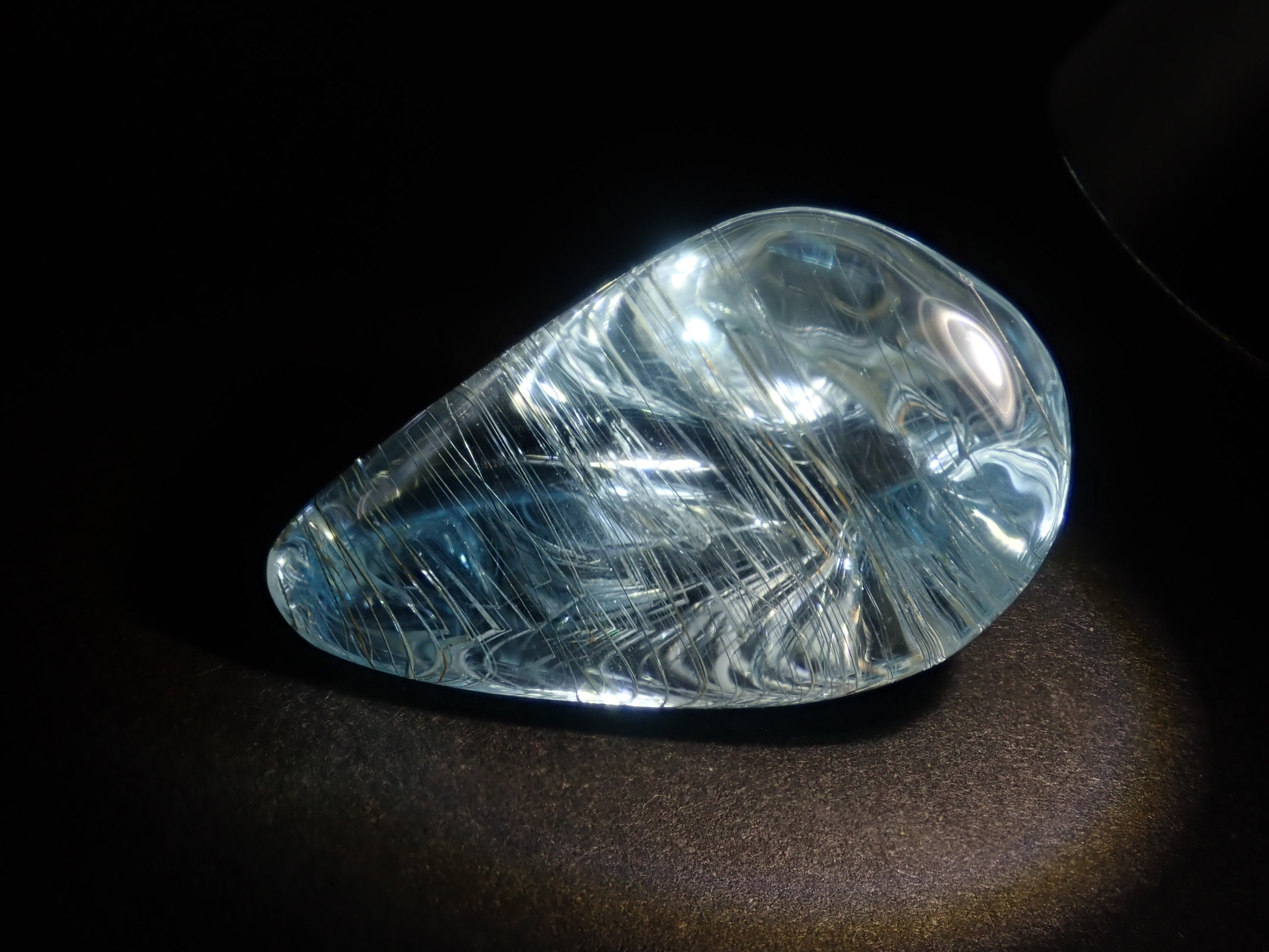 【6/8 22時販売】《限定4石》ニードルインブルートパーズガチャ💎平均45ct《複数購入割引有》