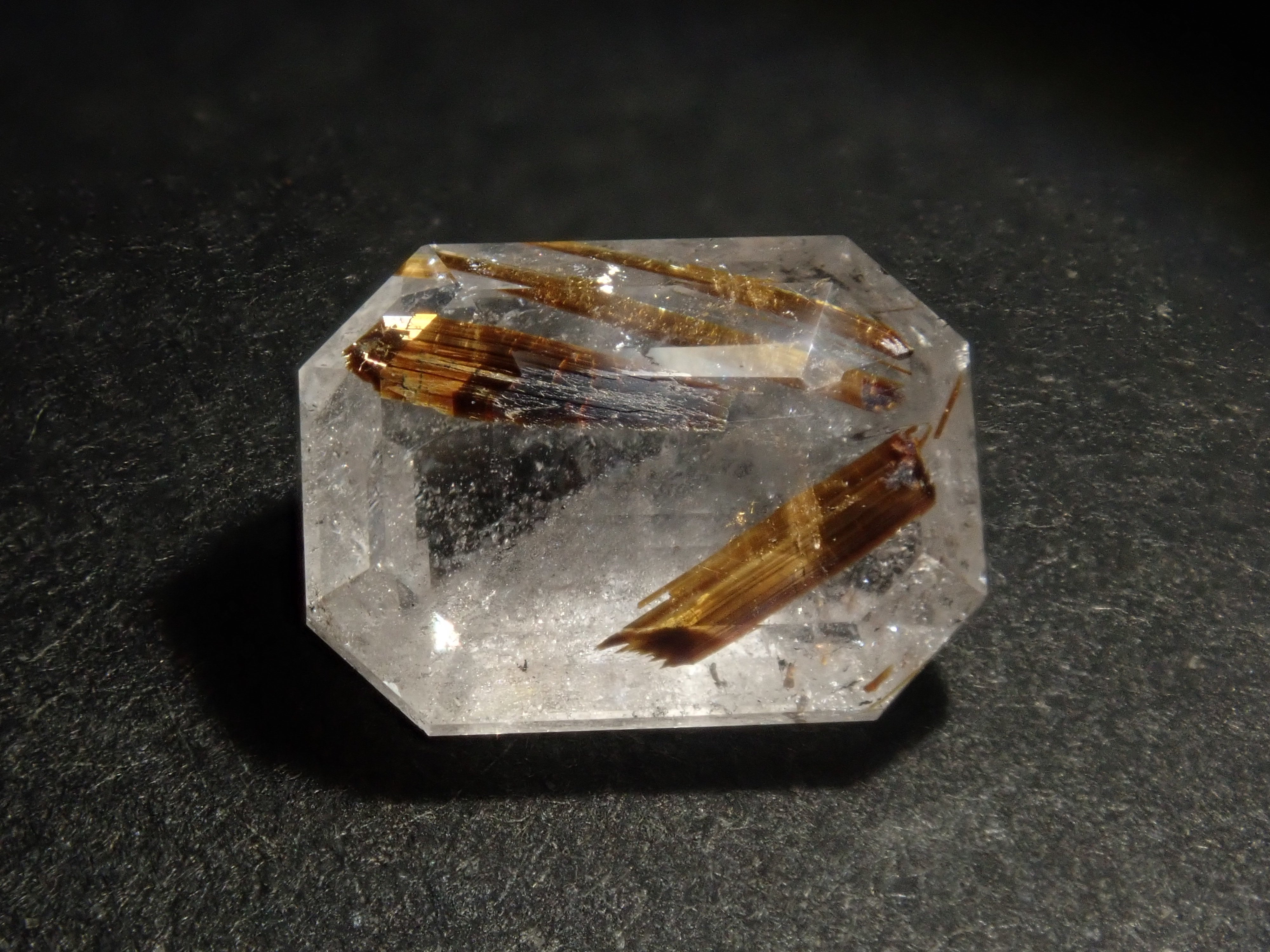 Brazilian copper rutilated quartz 1.507ct loose stone