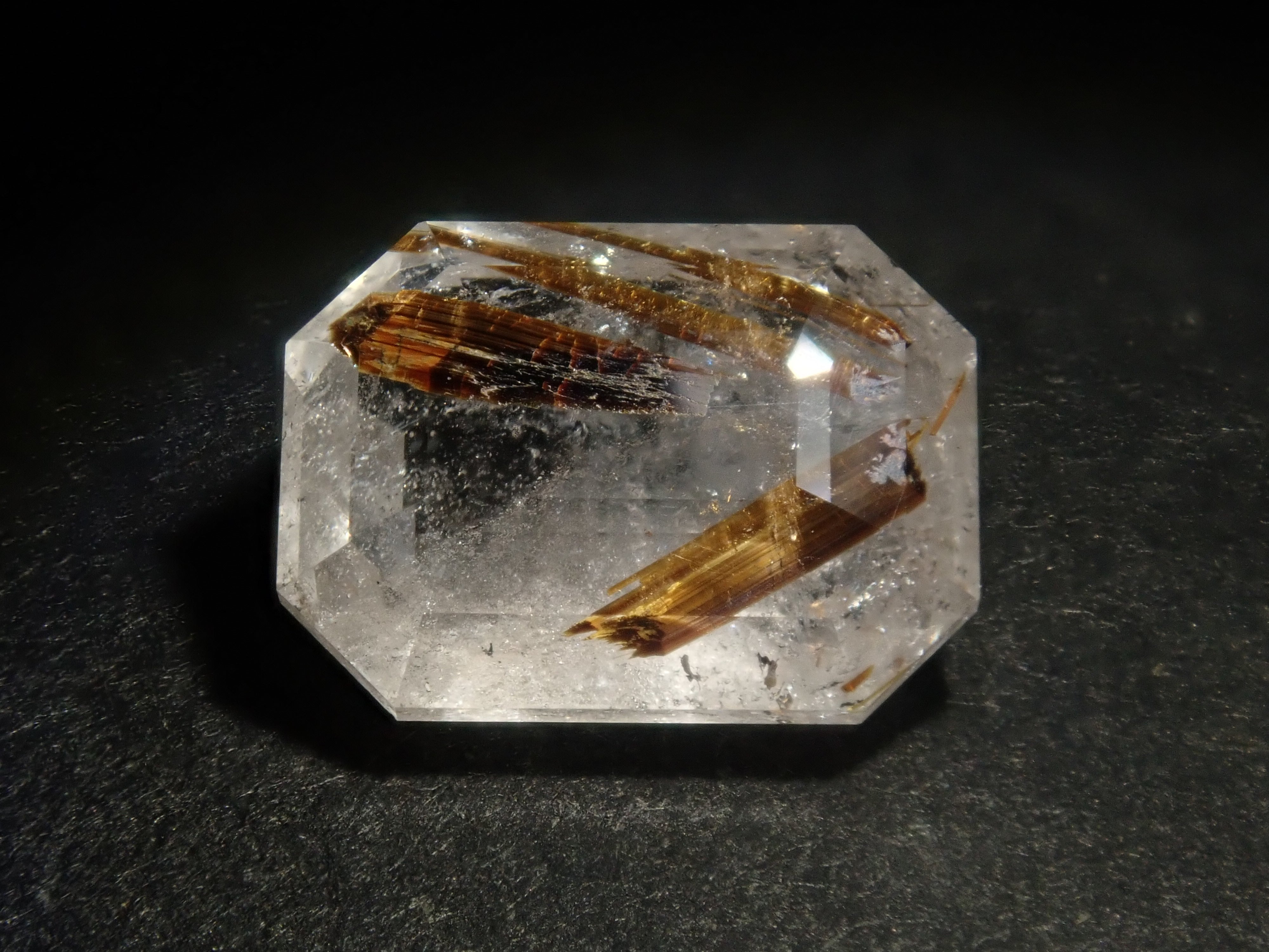 Brazilian copper rutilated quartz 1.507ct loose stone