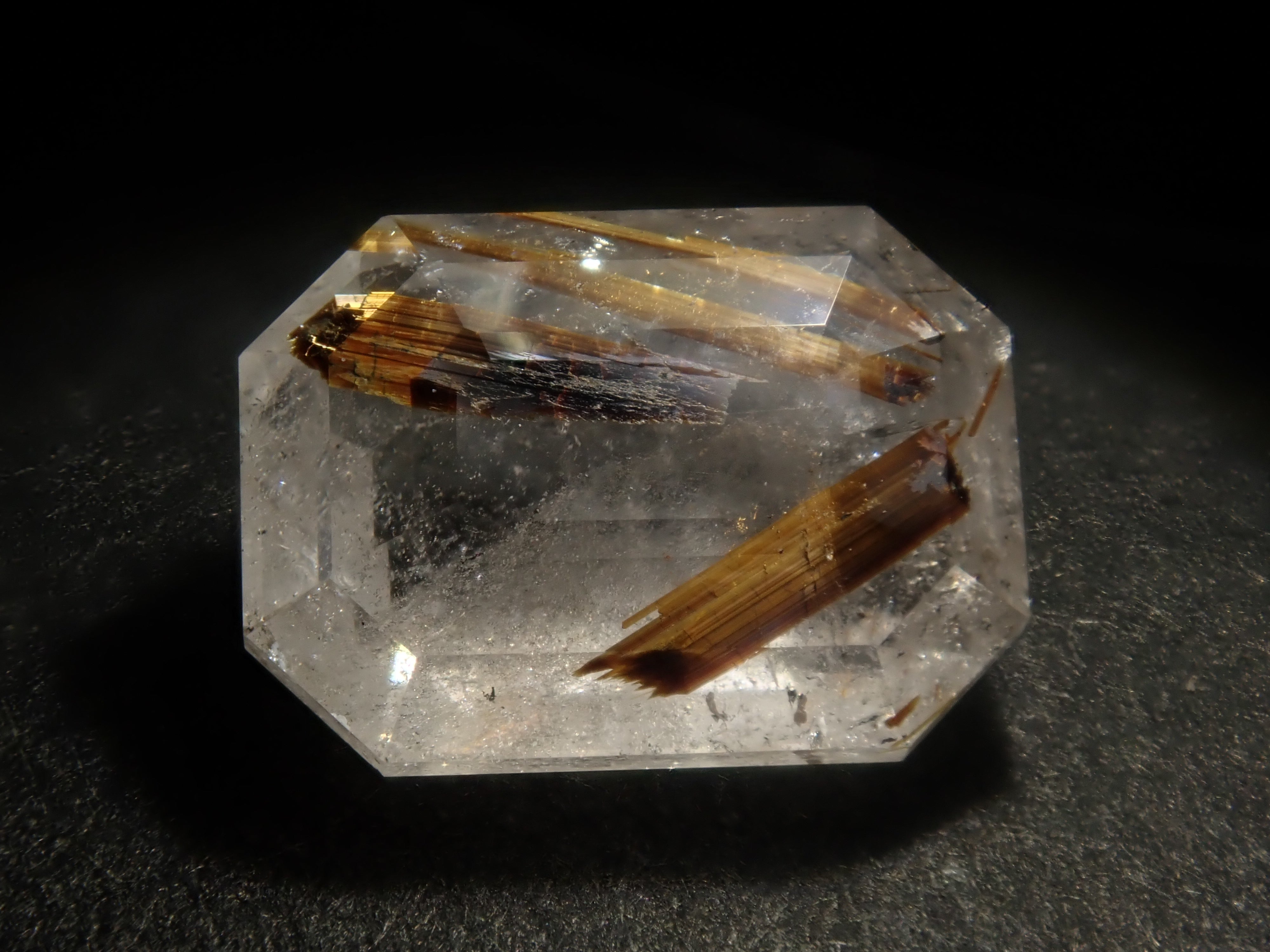 Brazilian copper rutilated quartz 1.507ct loose stone