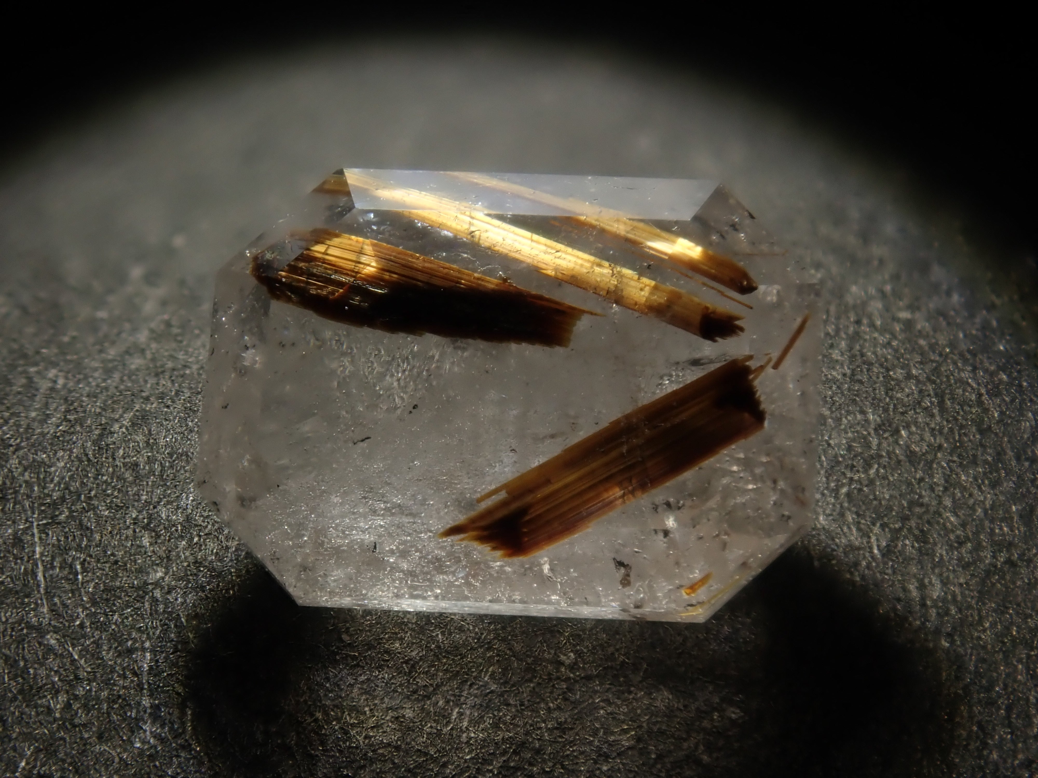 Brazilian copper rutilated quartz 1.507ct loose stone