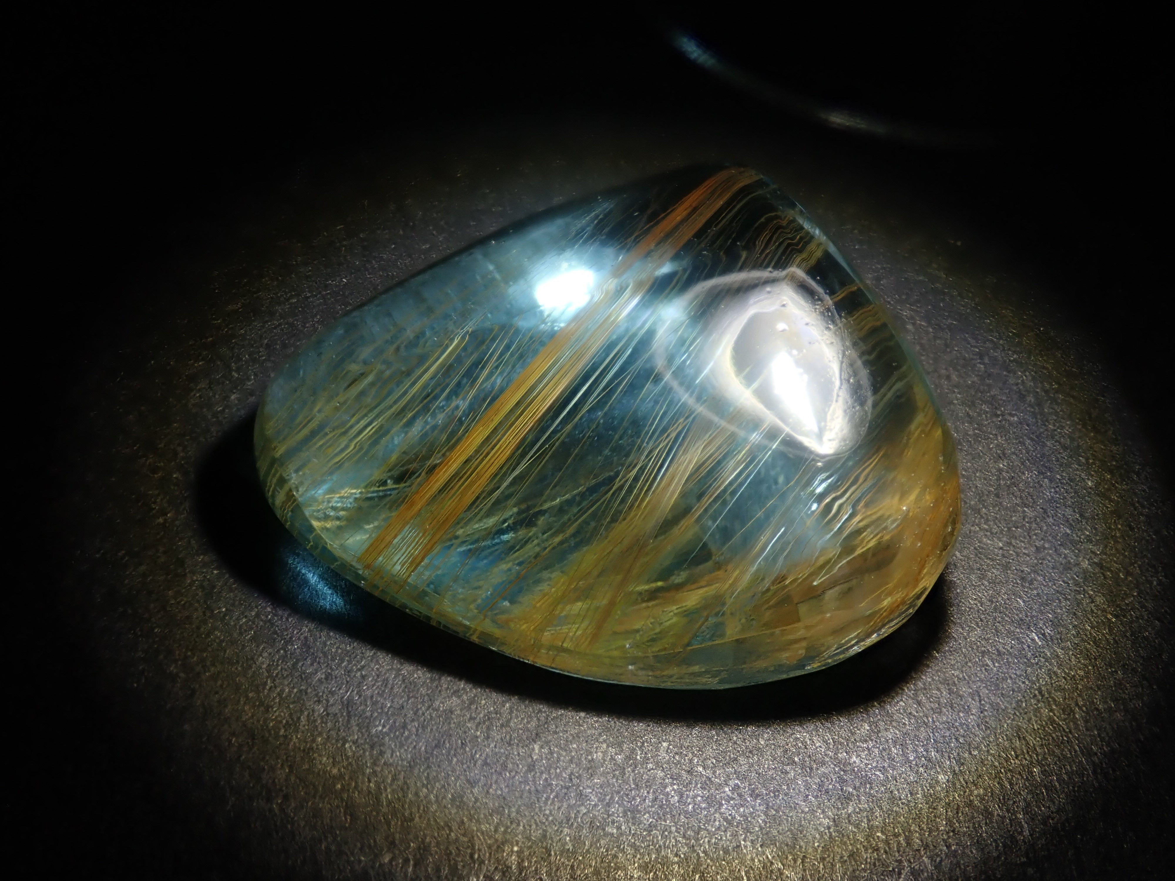 【6/8 22時販売】《限定4石》ニードルインブルートパーズガチャ💎平均45ct《複数購入割引有》