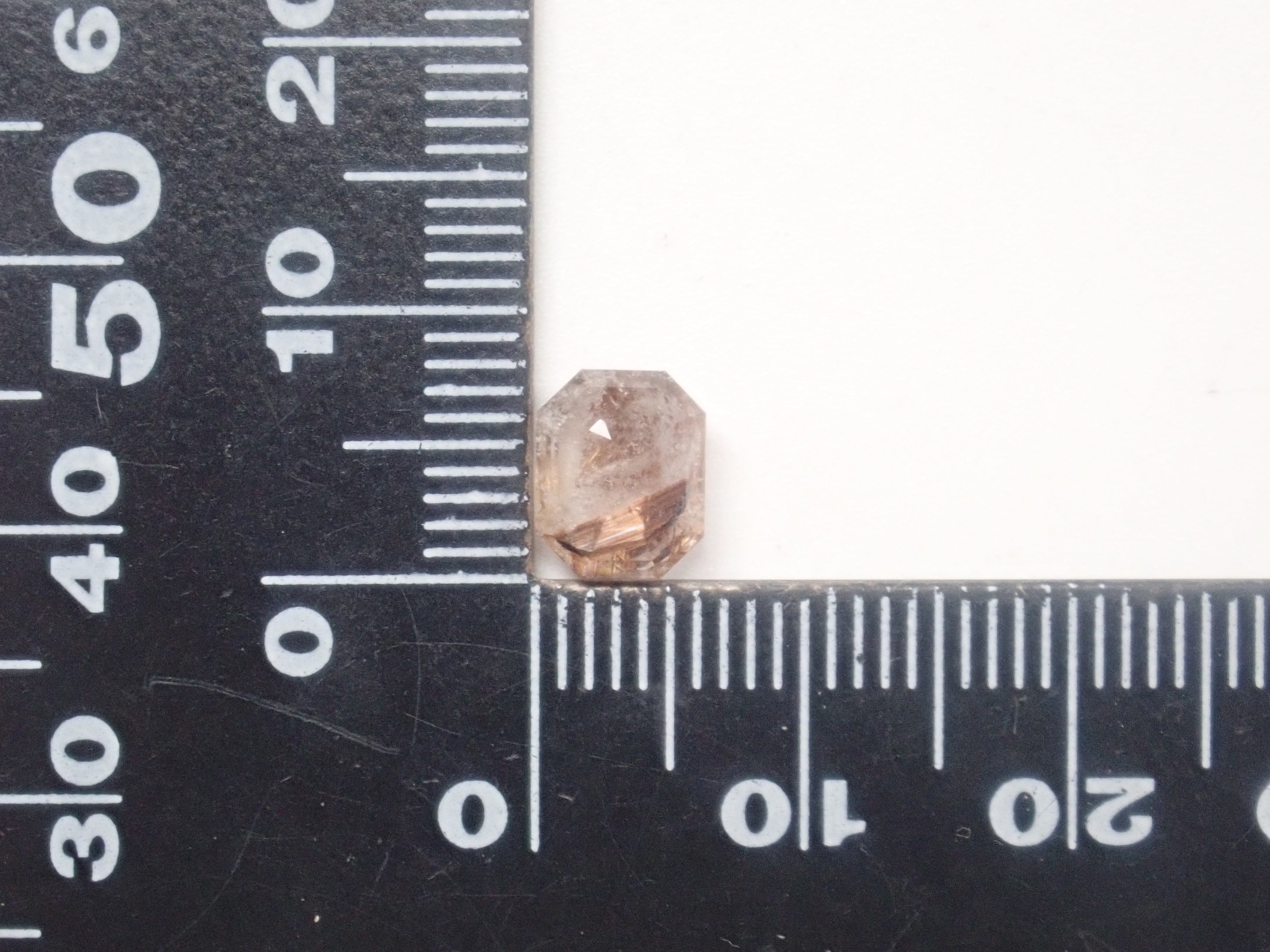 Brazilian copper rutilated quartz 1.657ct loose stone