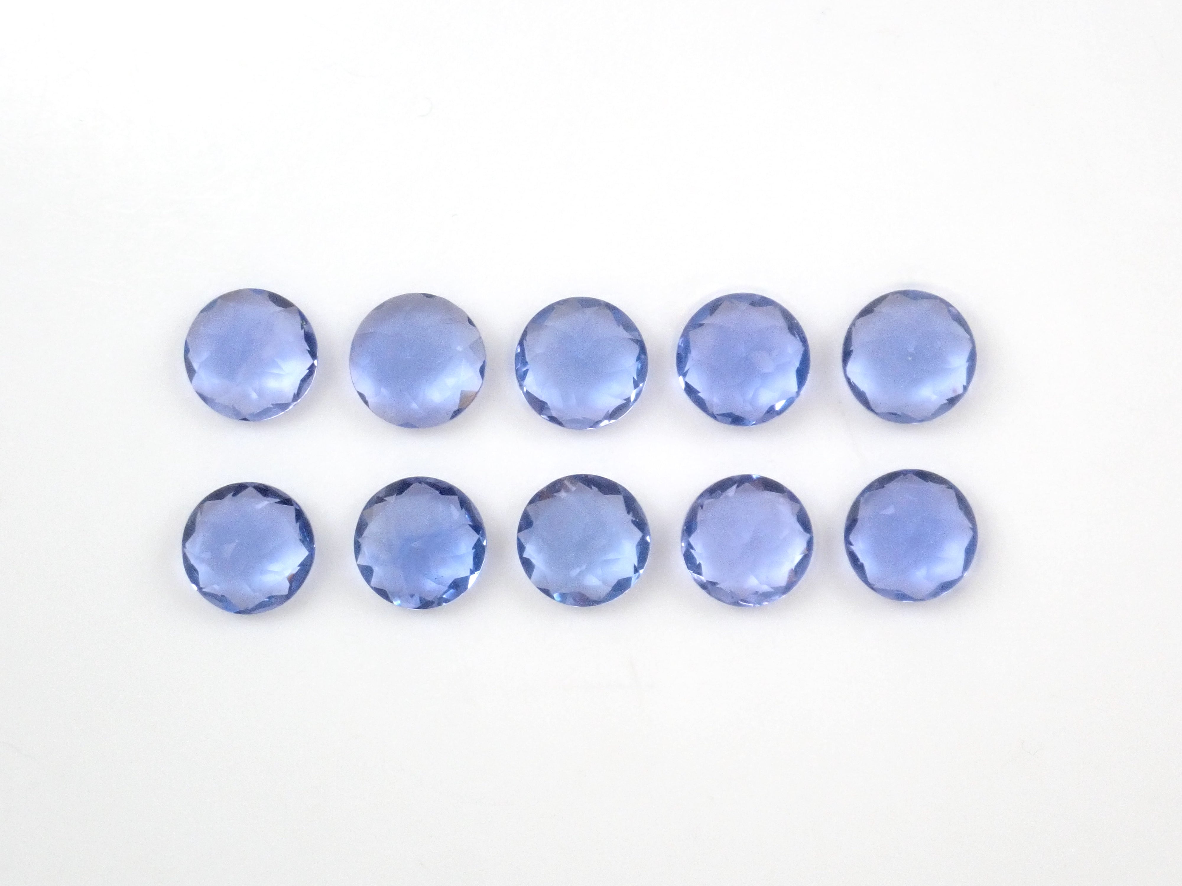 Chinese color change fluorite 1 stone loose (6mm, round cut) {Multiple purchase discount available}