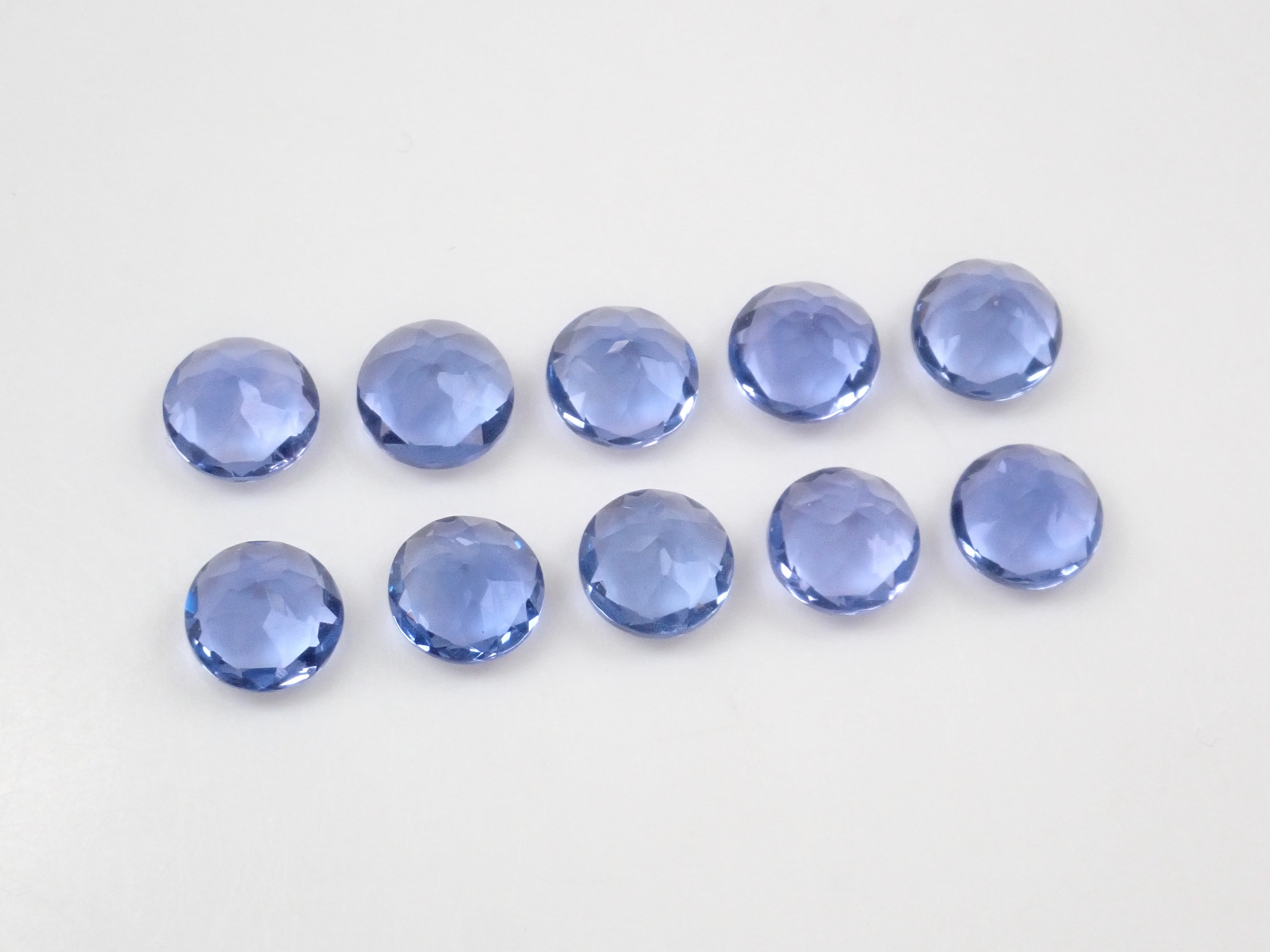 Chinese color change fluorite 1 stone loose (6mm, round cut) {Multiple purchase discount available}